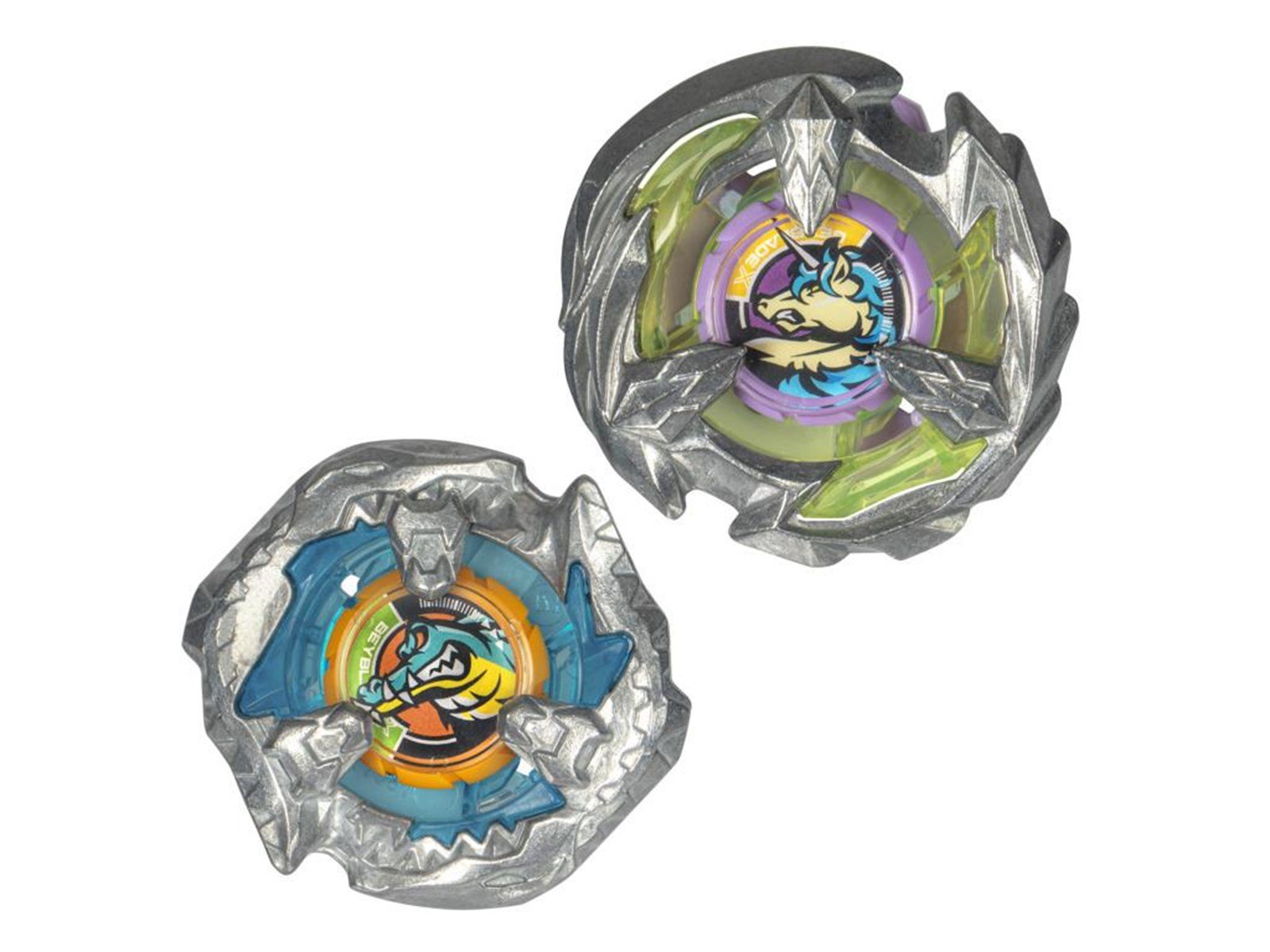 Beyblade X Bite Croc 3-60LF and Sting Unicorn 4-60P Top Dual Pack Set