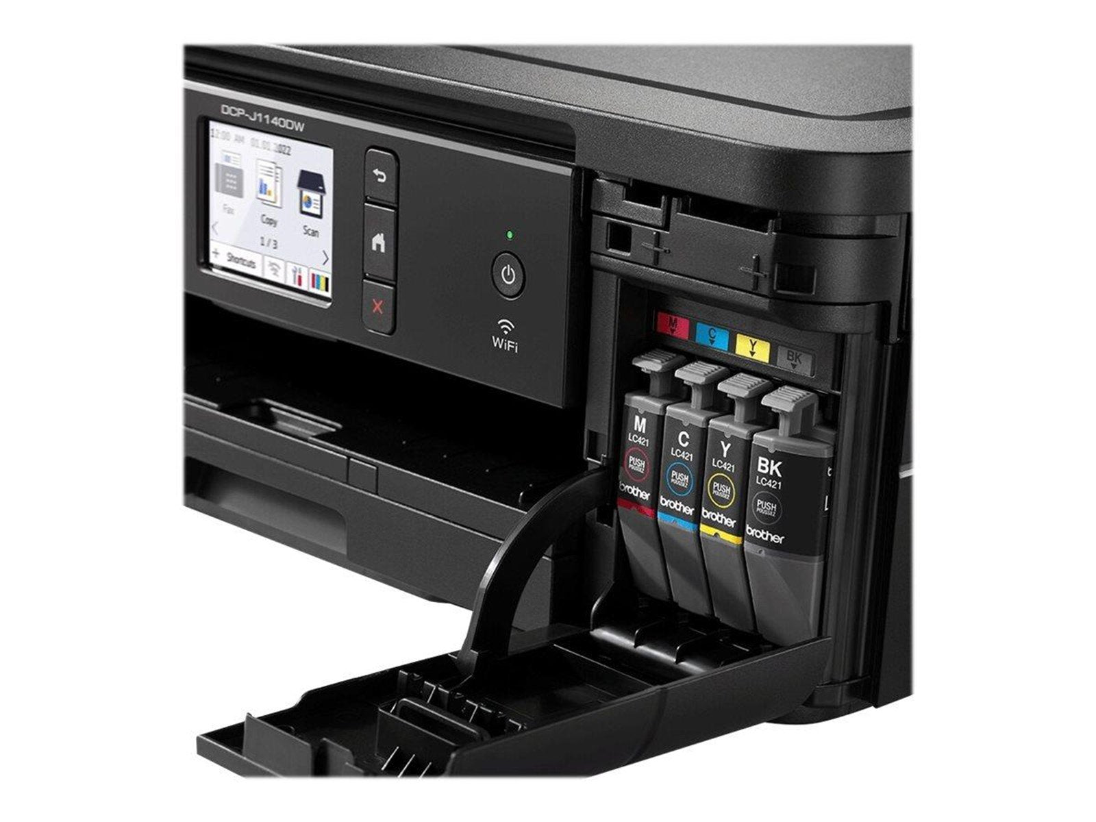 Brother DCP-J1140DW - multifunction printer - colour Tintendrucker Multifunktion - Farbe - Tinte