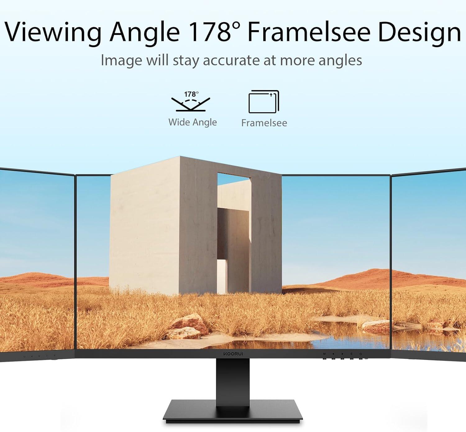 KOORUI 24N1A Monitor 60,96 cm (24 Zoll)