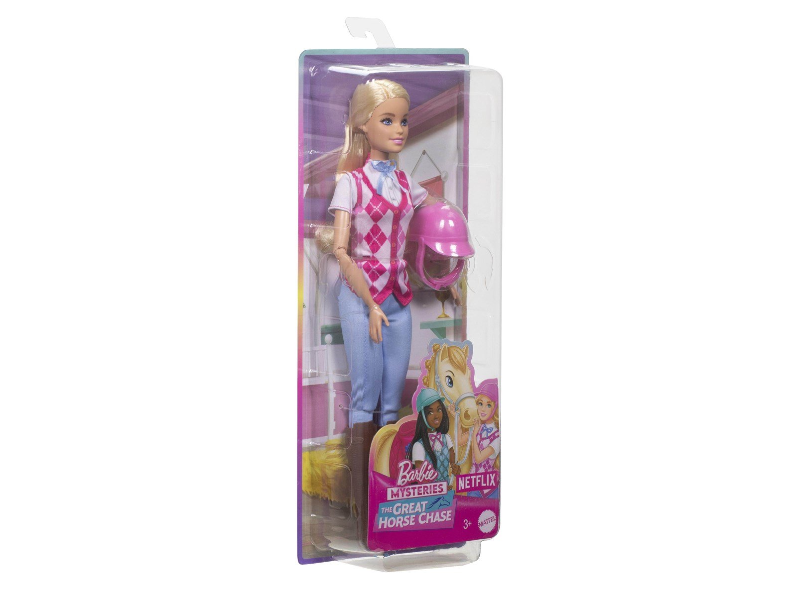 Barbie Mysteries: The Great Horse Chase  “Malibu” Doll With Riding Clothes & Accessories
