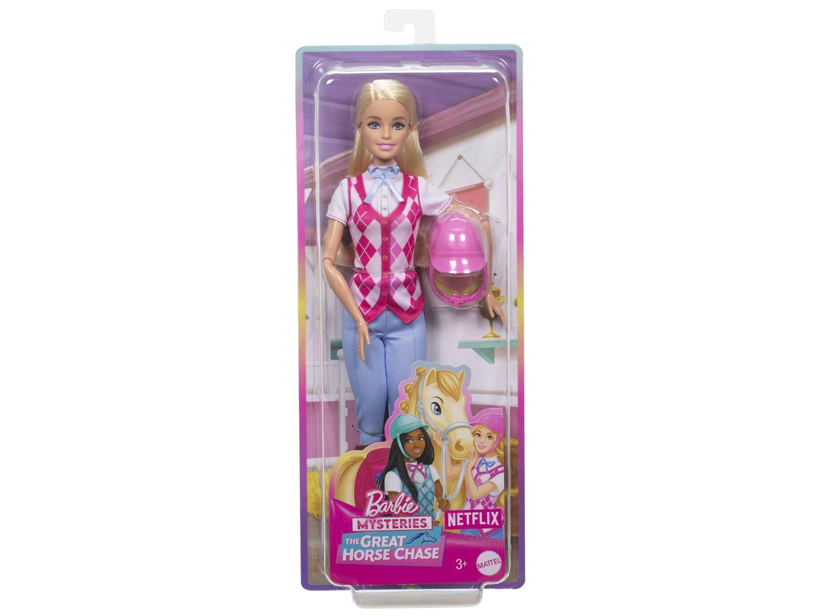 Barbie Mysteries: The Great Horse Chase  “Malibu” Doll With Riding Clothes & Accessories
