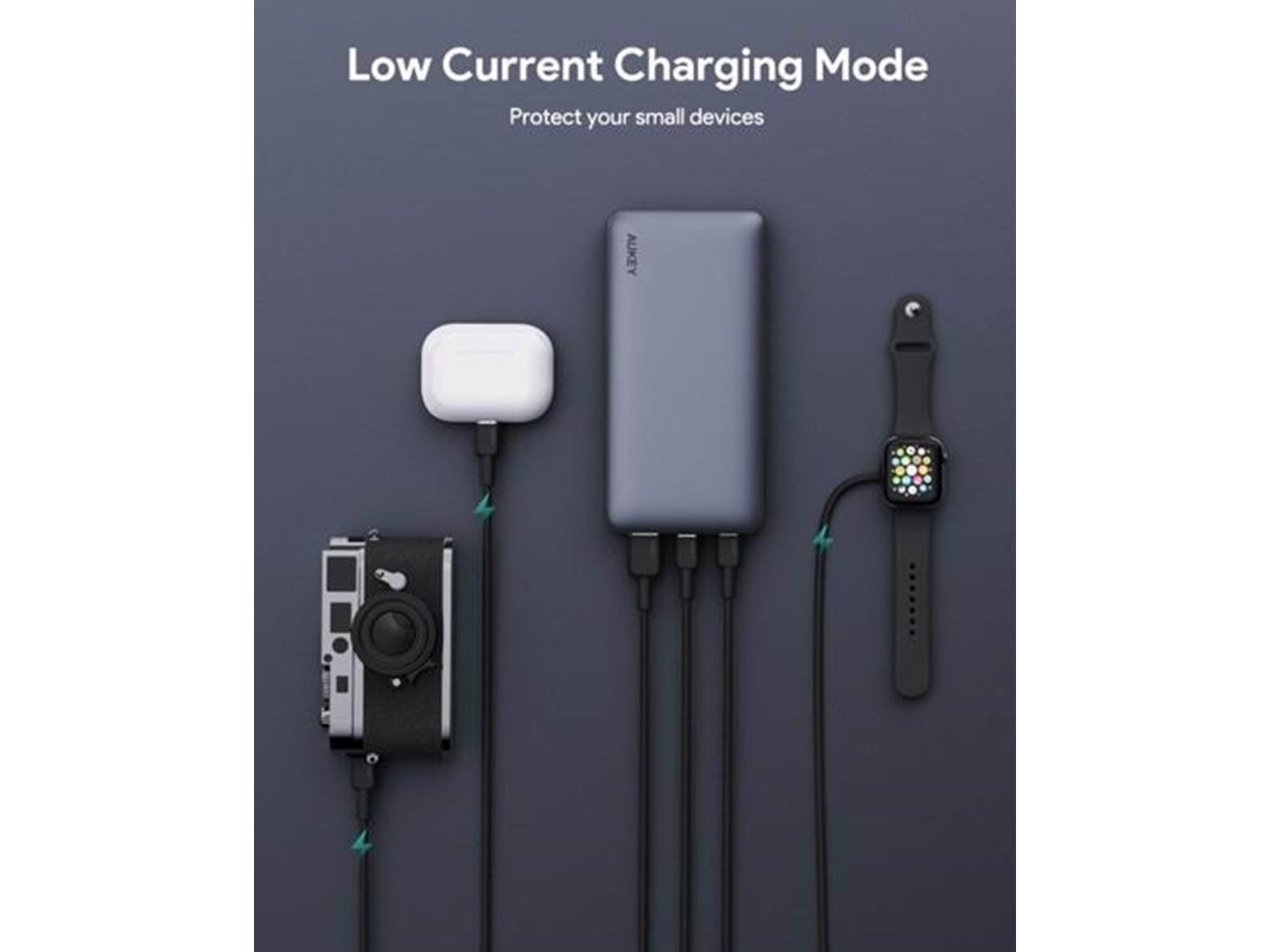 Aukey PB-Y43 power bank Powerbank (Akku) - schwarz - 20000 mAh