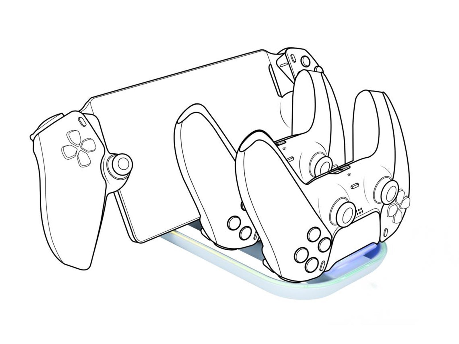 BigBen Interactive Portal & DualSense Charger - Wired - PlayStation Portal