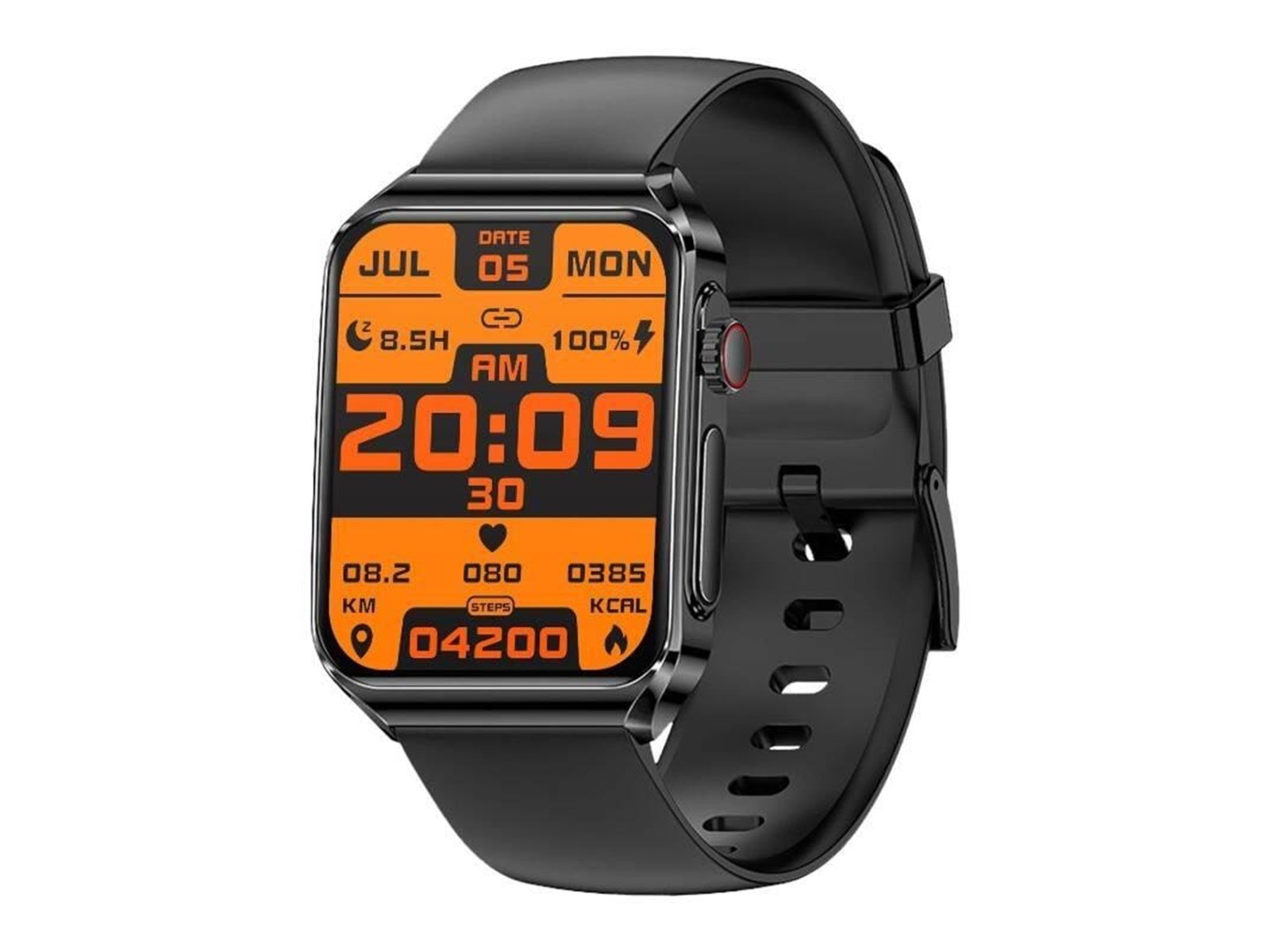 BlitzWolf BW-HL6 smartwatch (black silicone)