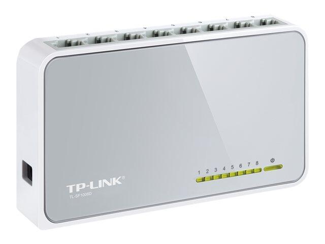 TP-LINK TL-SF1008D 8-Port 100MBit/s Switch