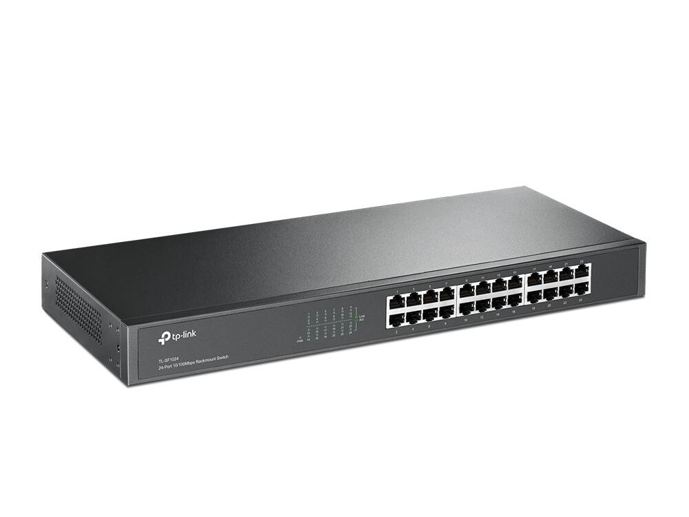 TP-Link TL-SF1024 24-Port-10/100Mbit/s-Rackmount-Switch