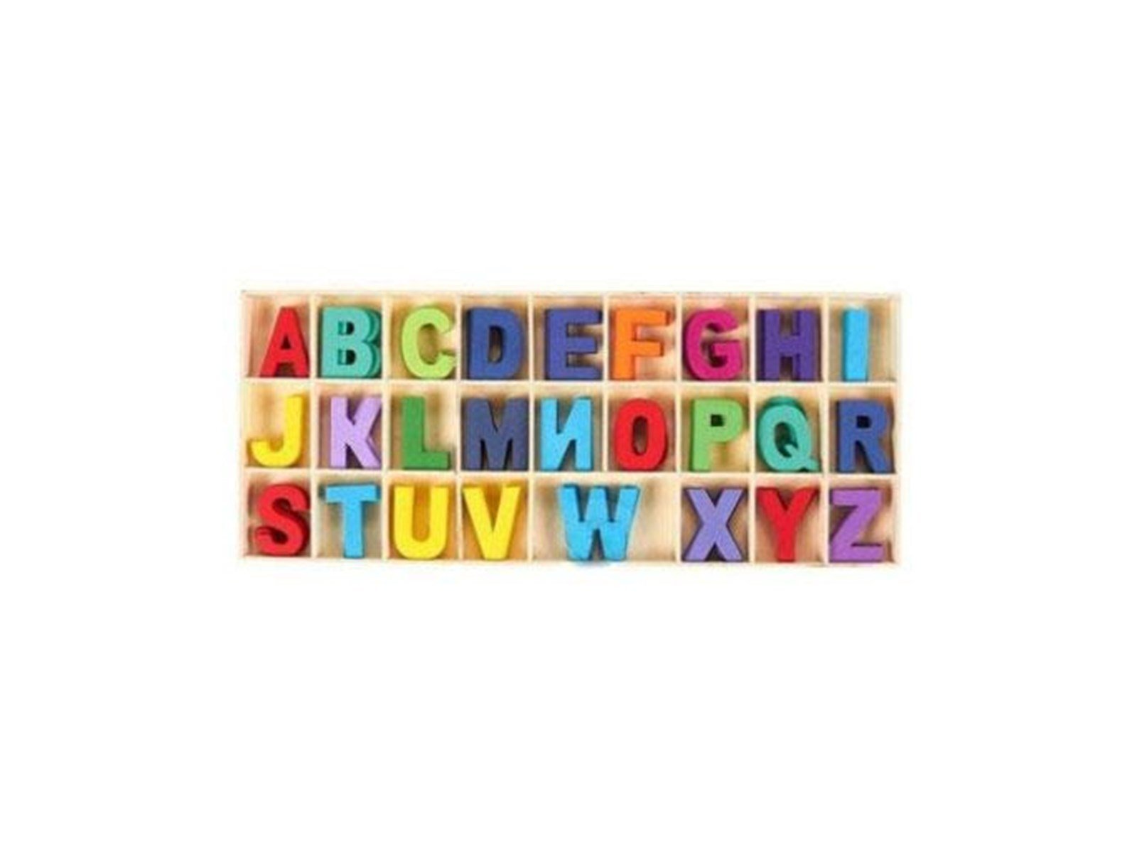 Artist & Co Wooden Letters Alphabet 130 pcs.