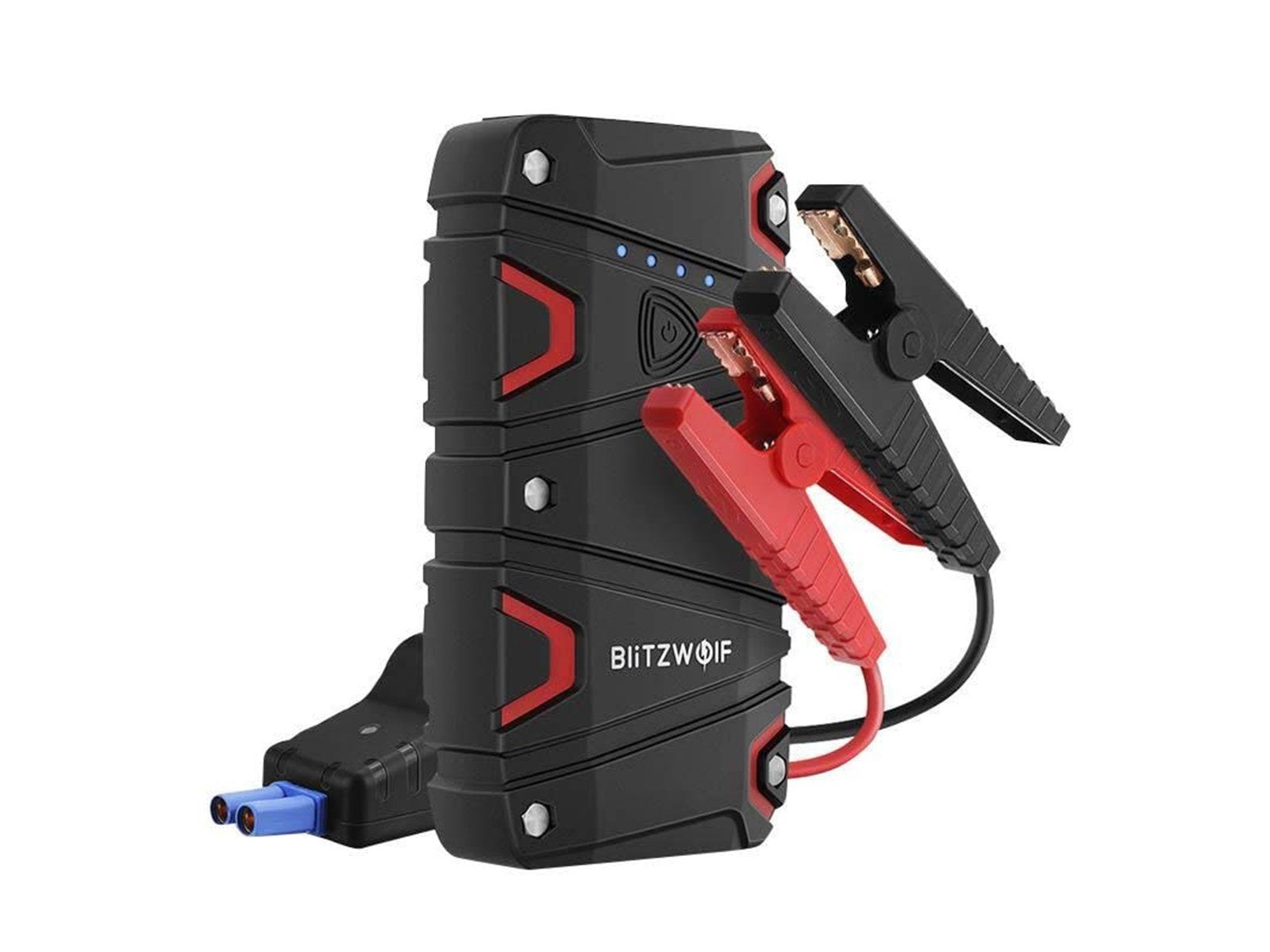 BlitzWolf Car Jump Starter BW-JS1 Powerbank (Akku) - schwarz - 12000 mAh