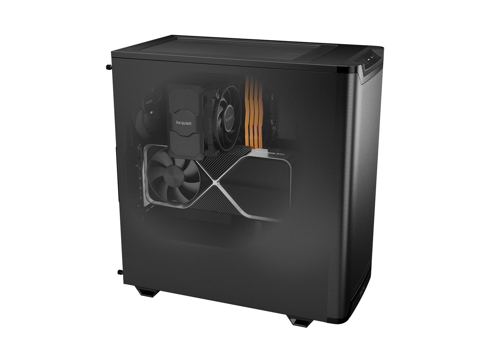 be quiet! PURE BASE 501 Airflow Black - Gehäuse - Miditower - Schwarz