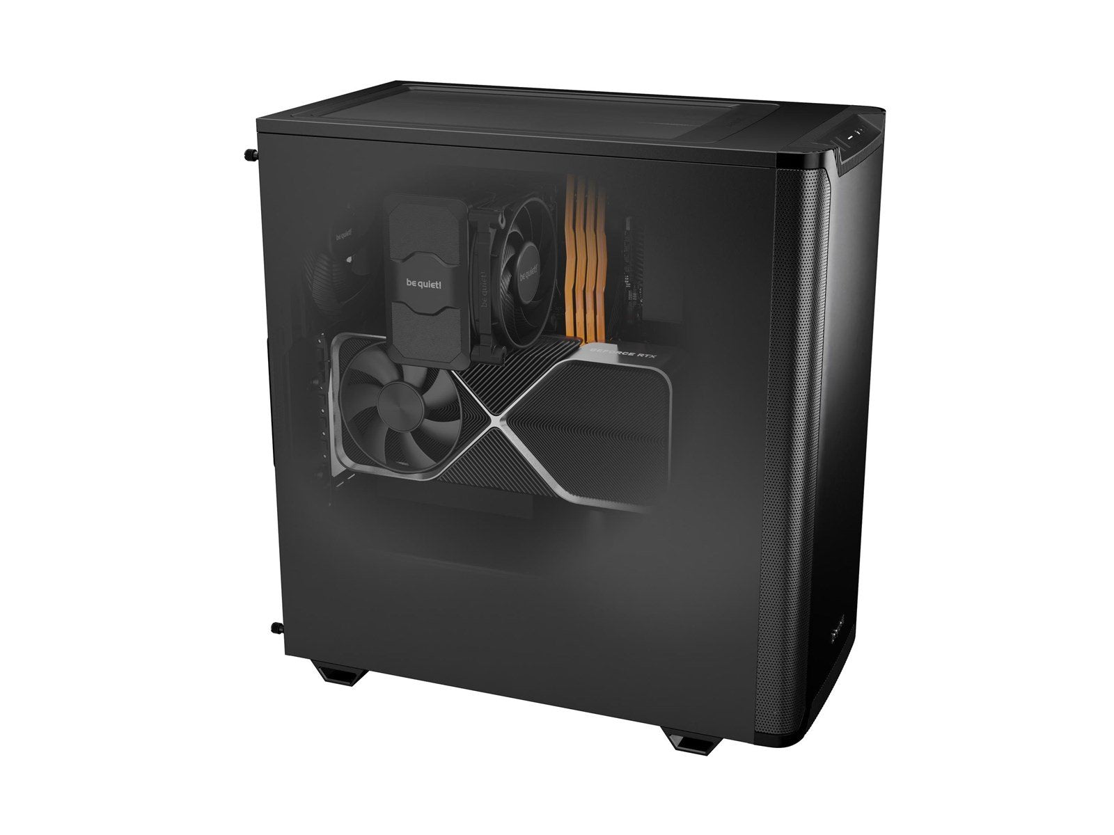 be quiet! PURE BASE 501 Black - Gehäuse - Miditower - Schwarz