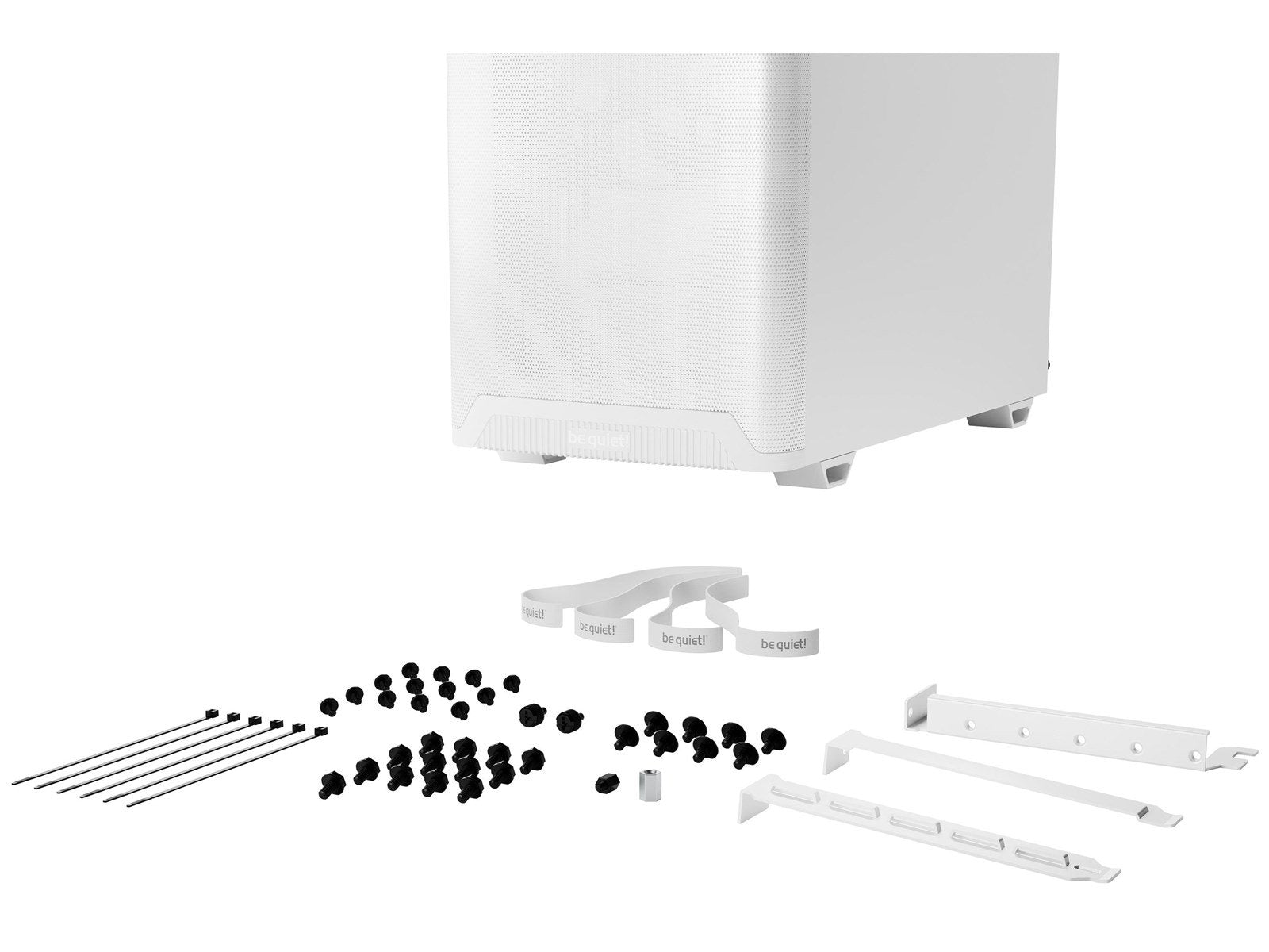 be quiet! PURE BASE 501 Airflow Window White - Gehäuse - Miditower - Weiß