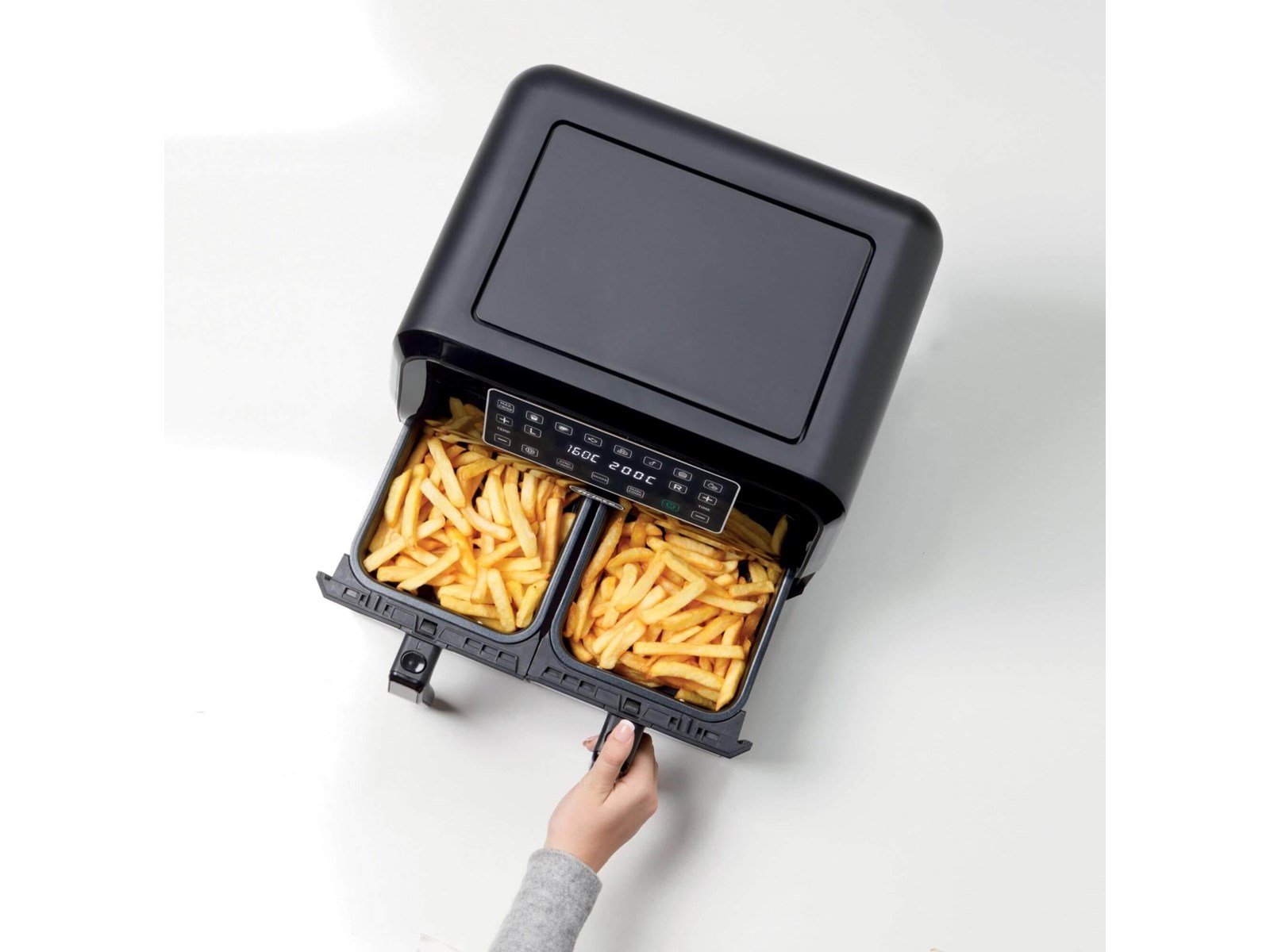 Ariete Air Fryer x 2 Drawer Metal - 8 L