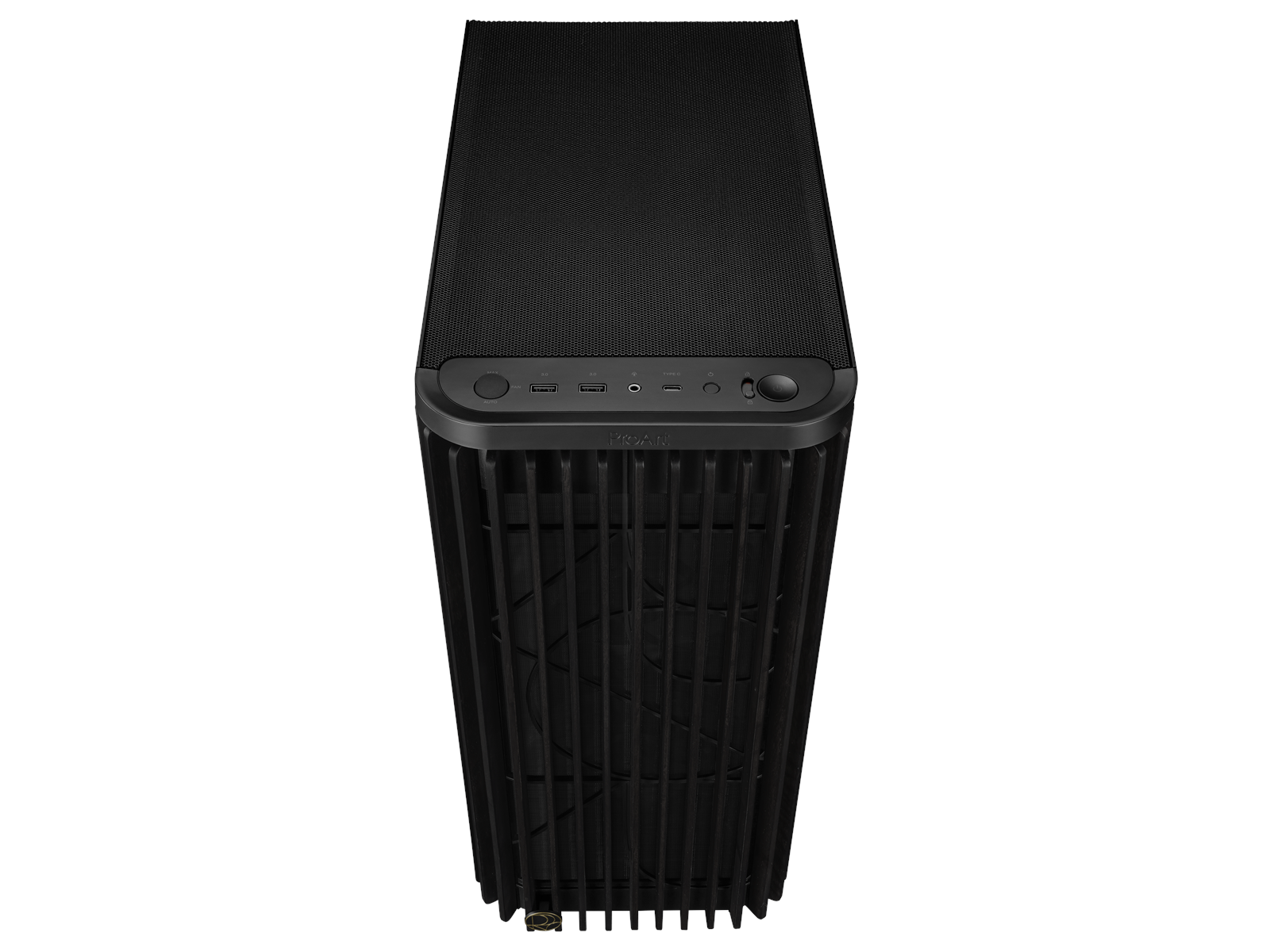 ASUS PROART PA401 Wood TG - Gehäuse - Miditower - Schwarz