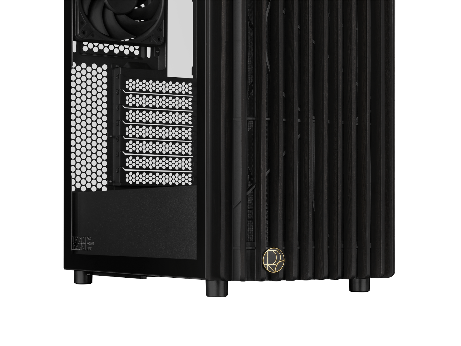 ASUS PROART PA401 Wood TG - Gehäuse - Miditower - Schwarz