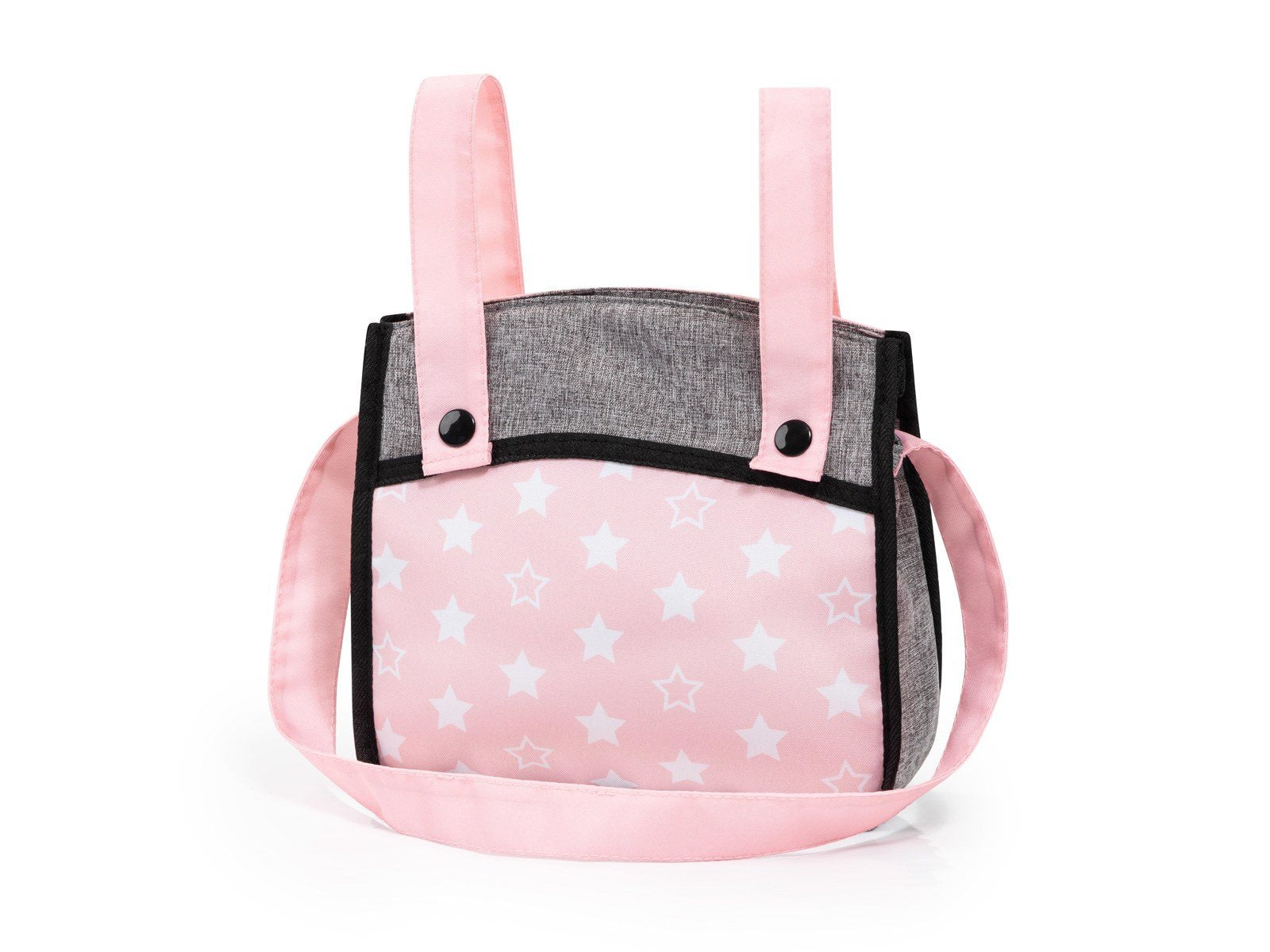 Bayer Design Doll's Pram Xeo Deluxe Set - Grey/Pink