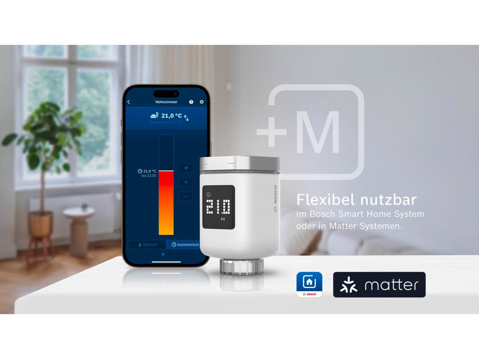 Bosch Smart Home Heizkörper-Thermostat II [+M]