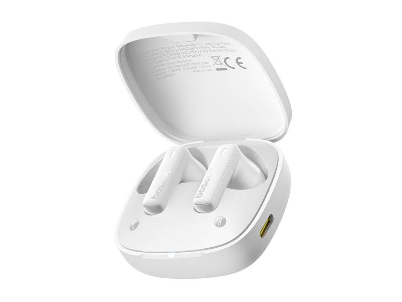 Baseus TWS Bowie E19 Headphones (white)