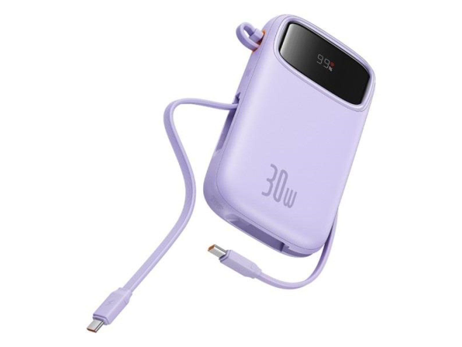 Baseus QPow2 Powerbank (Akku) - Purple - 20000 mAh