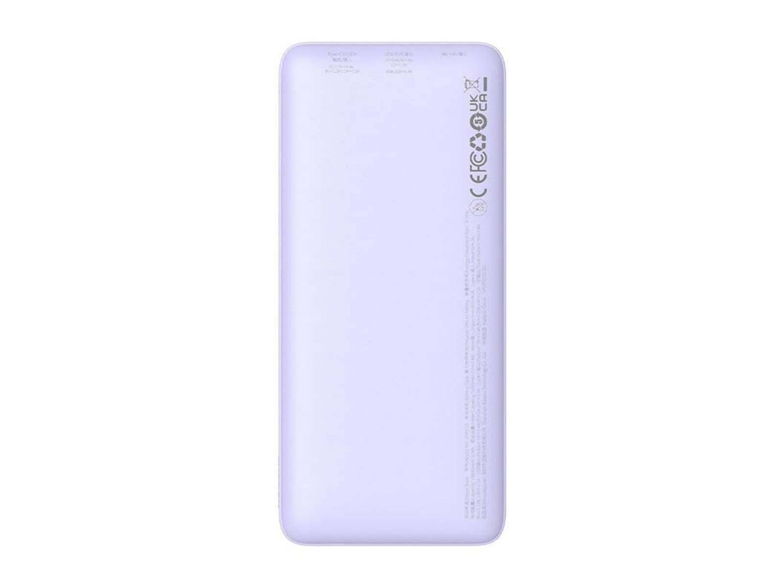 Baseus Airpow 10000mAh 20W Powerbank (purple) Powerbank (Akku) - Purple - 10000 mAh