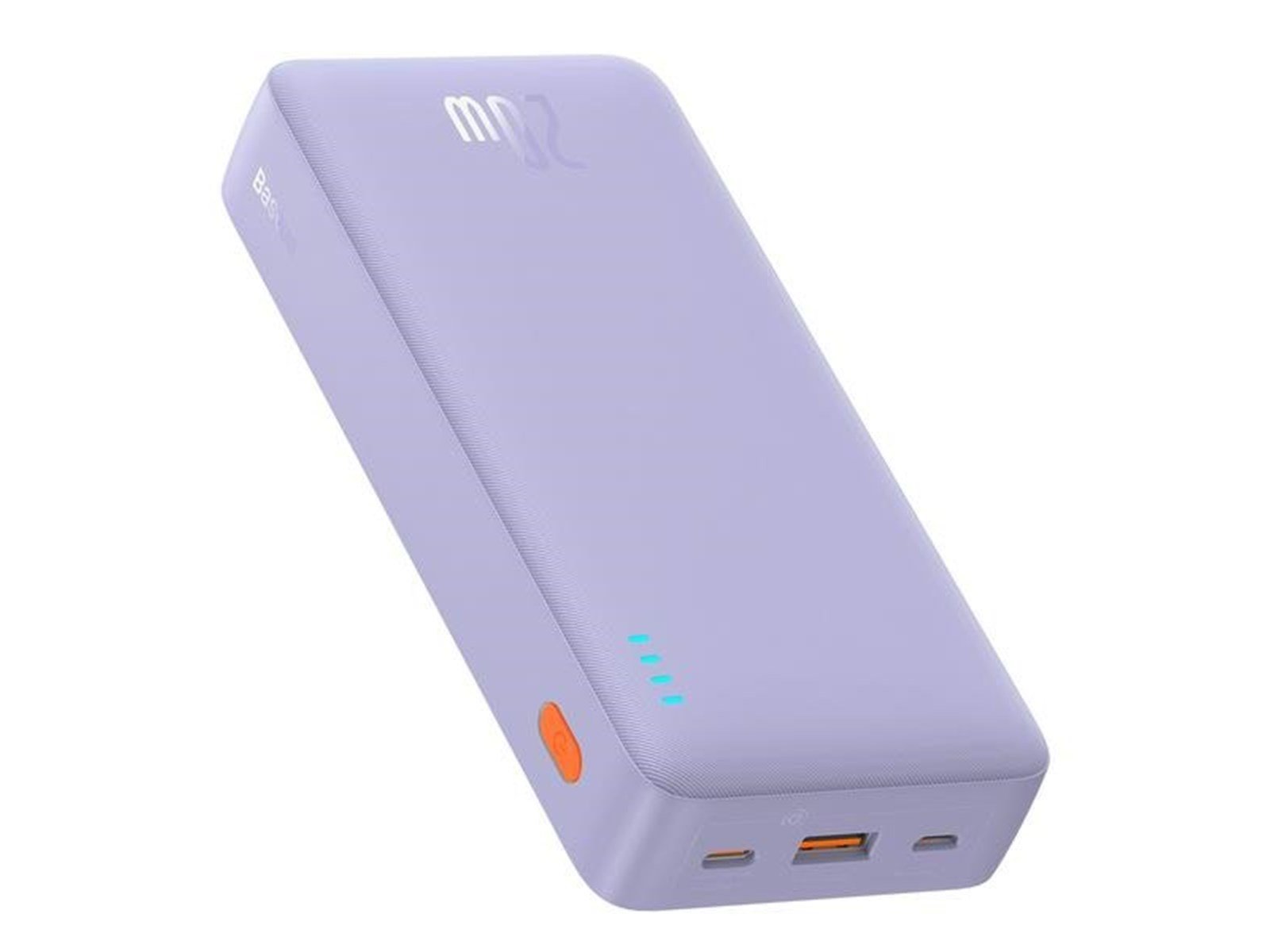 Baseus Airpow 20000mAh 20W powerbank (purple) Powerbank (Akku) - Purple - 20000 mAh