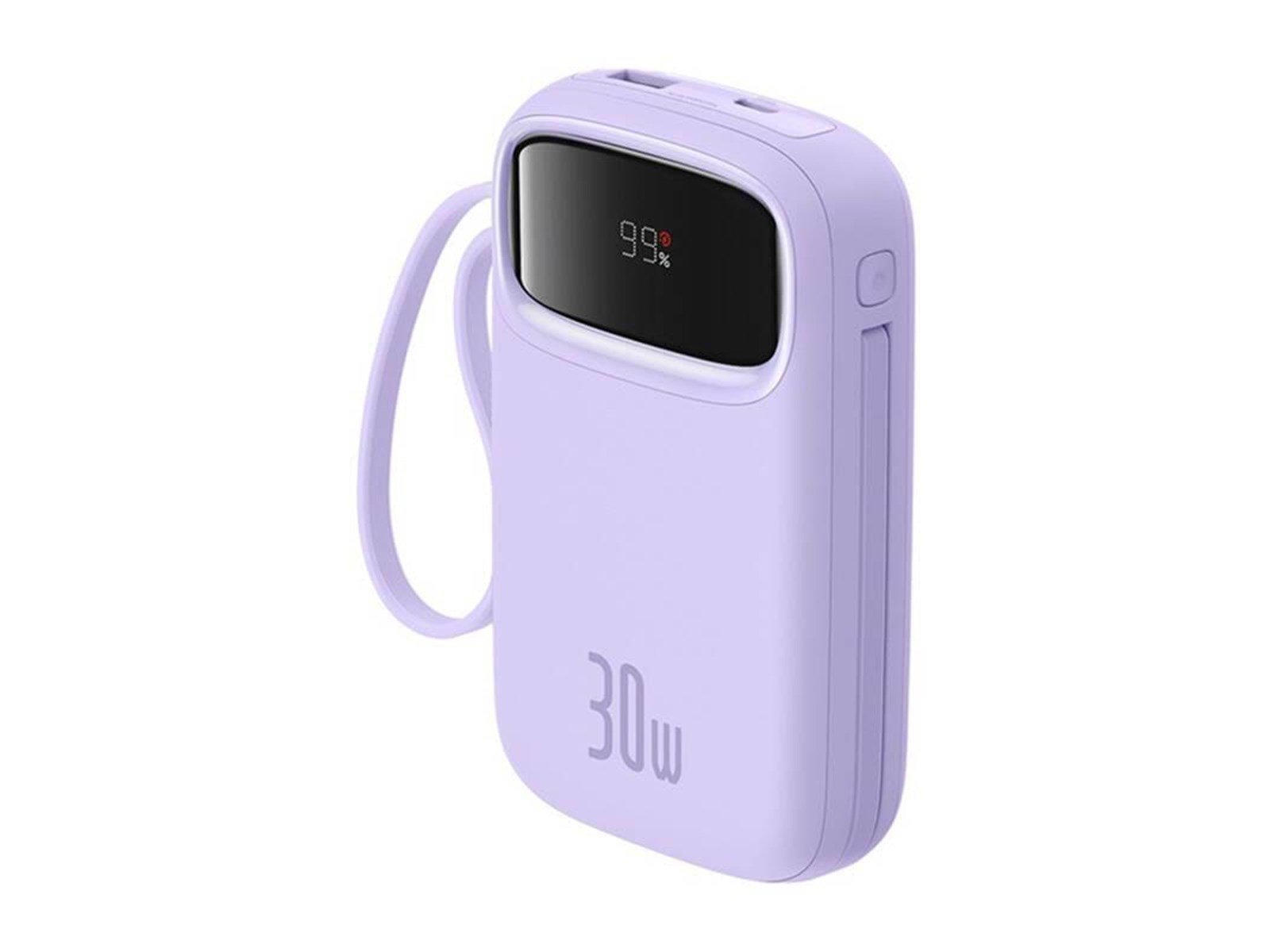 Baseus QPow 2 10000mAh 30W 2xUSB-C powerbank (purple) Powerbank (Akku) - Purple - 10000 mAh
