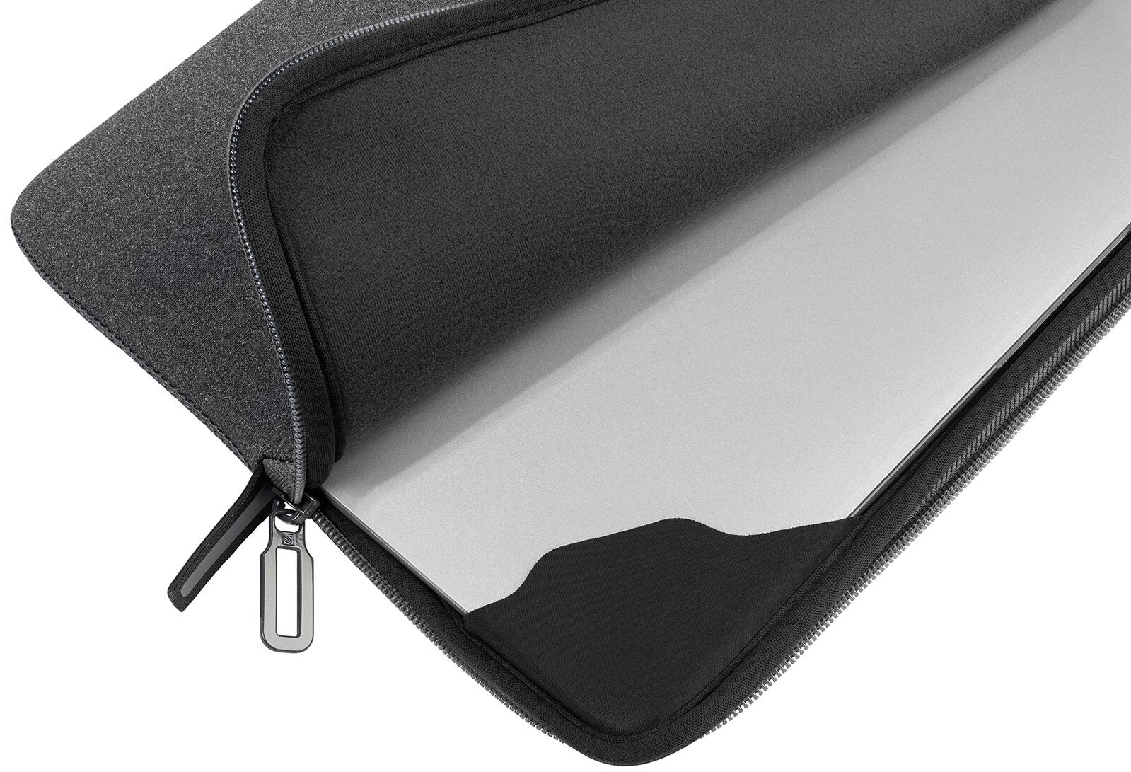 Tucano Mélange Neoprenhülle für Notebook 13'/14' und Apple MacBook Air/Pro 15' - Dunkelgrau