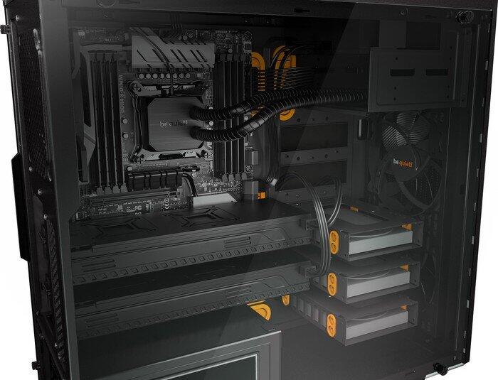be quiet PC Gehäuse Pure Base 600 Window ATX orange