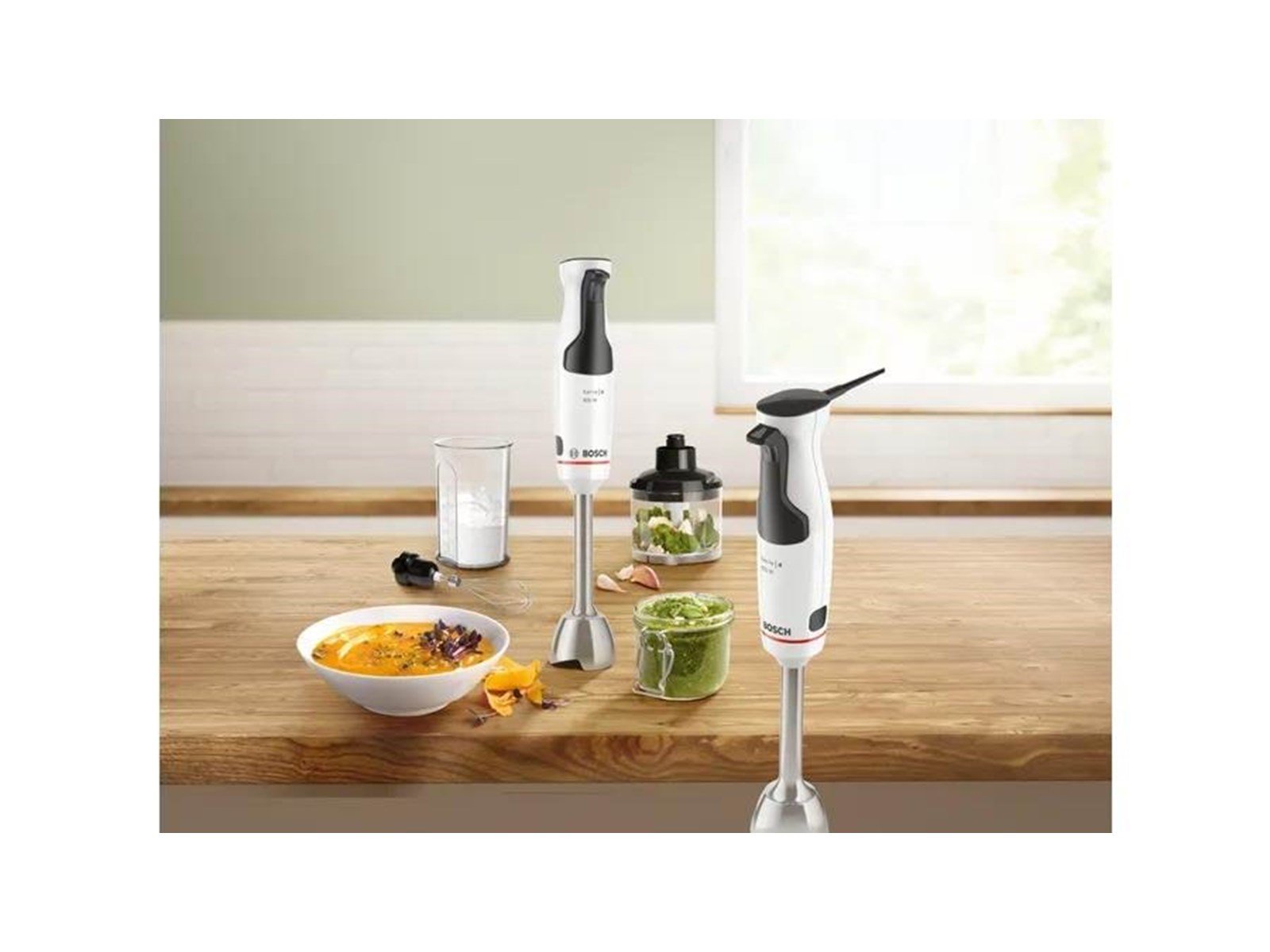 Bosch Stabmixer ErgoMaster Series 4 w. chopper + whisk - 800 W