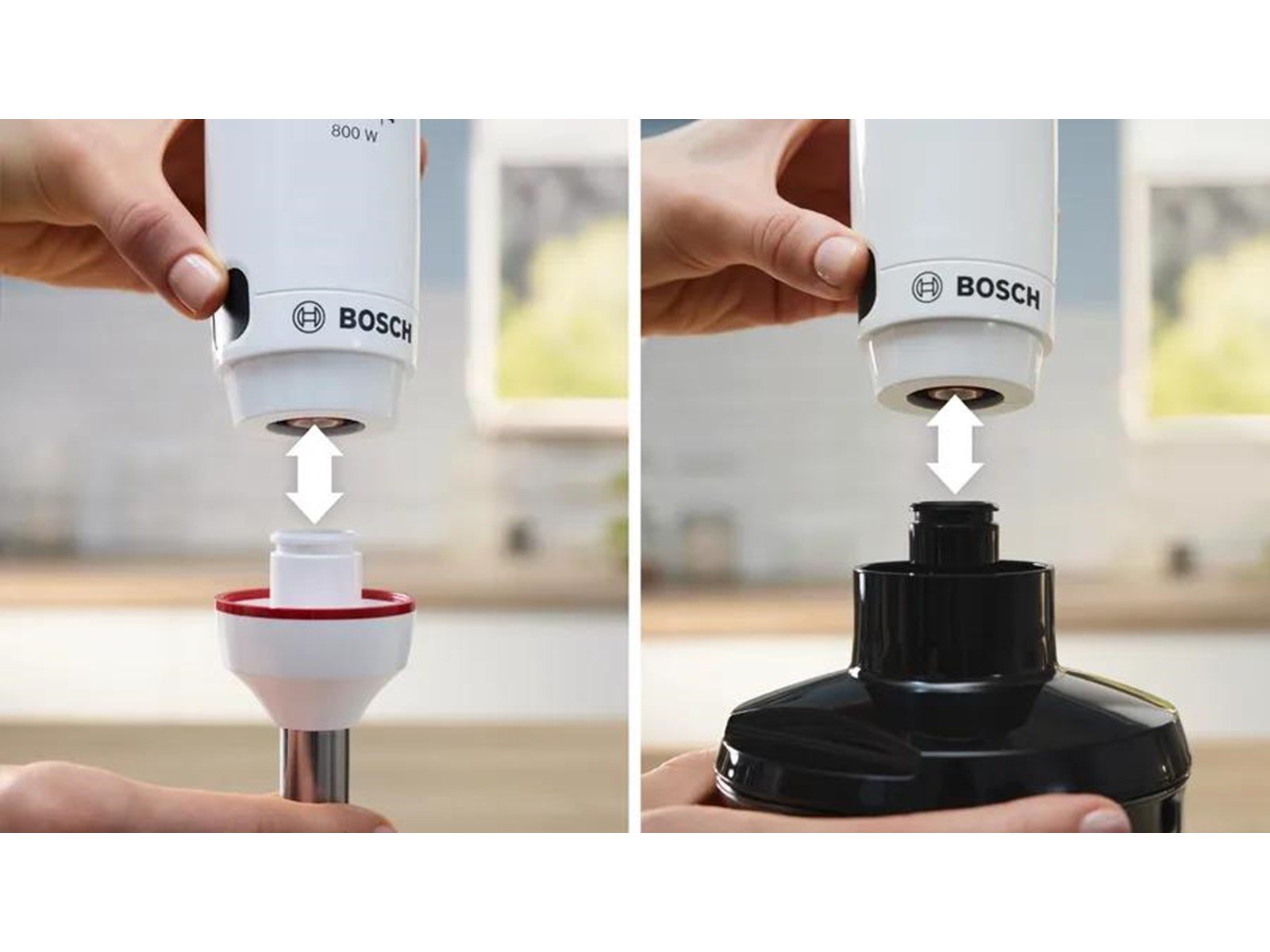 Bosch Stabmixer ErgoMaster Series 4 w. chopper + whisk - 800 W