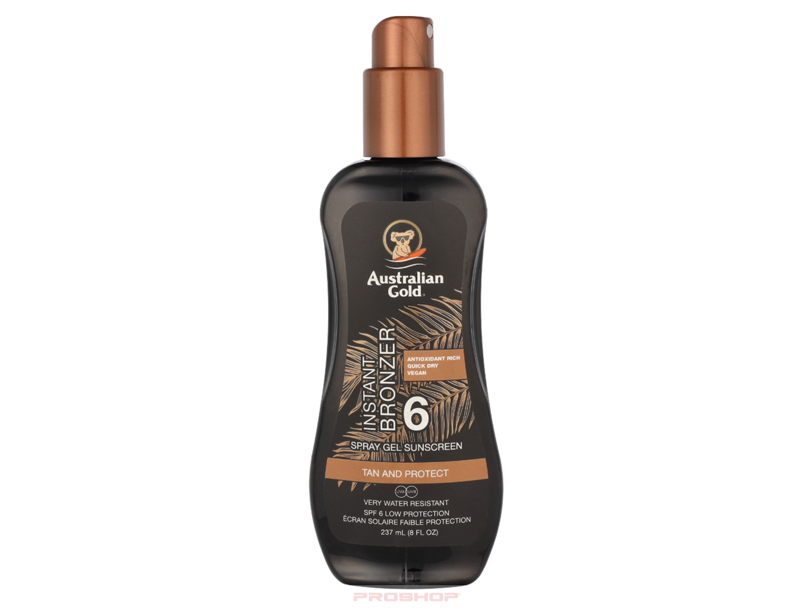 Australian Gold Spray Gel Instant Bronzer SPF6