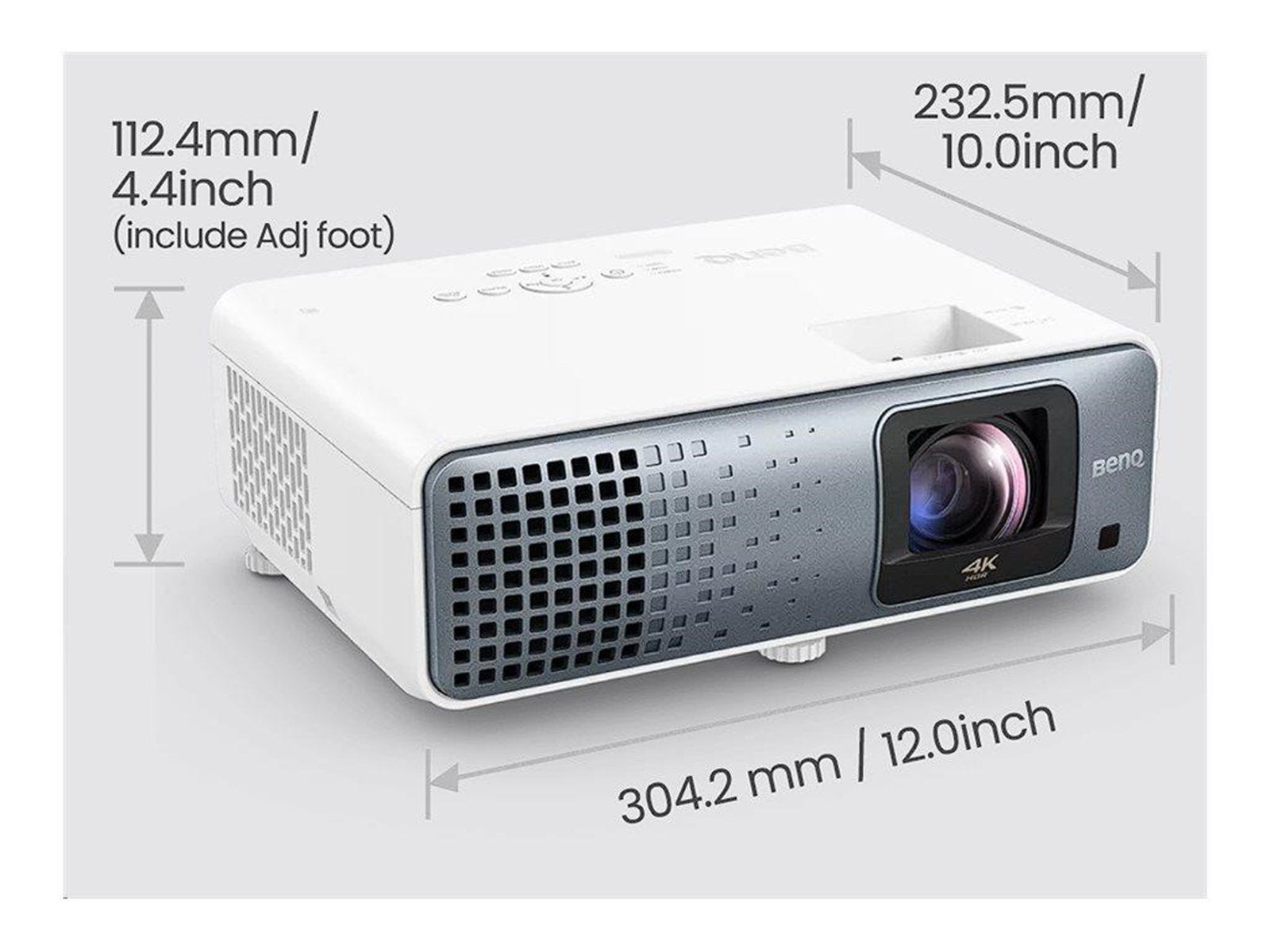 BenQ Projektoren TK710STi data projector - 3840 x 2160 - 3200 ANSI lumens