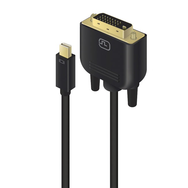 Alogic DisplayPort Kabel Mini DPort -> DVI-D M/M 2m  schwarz