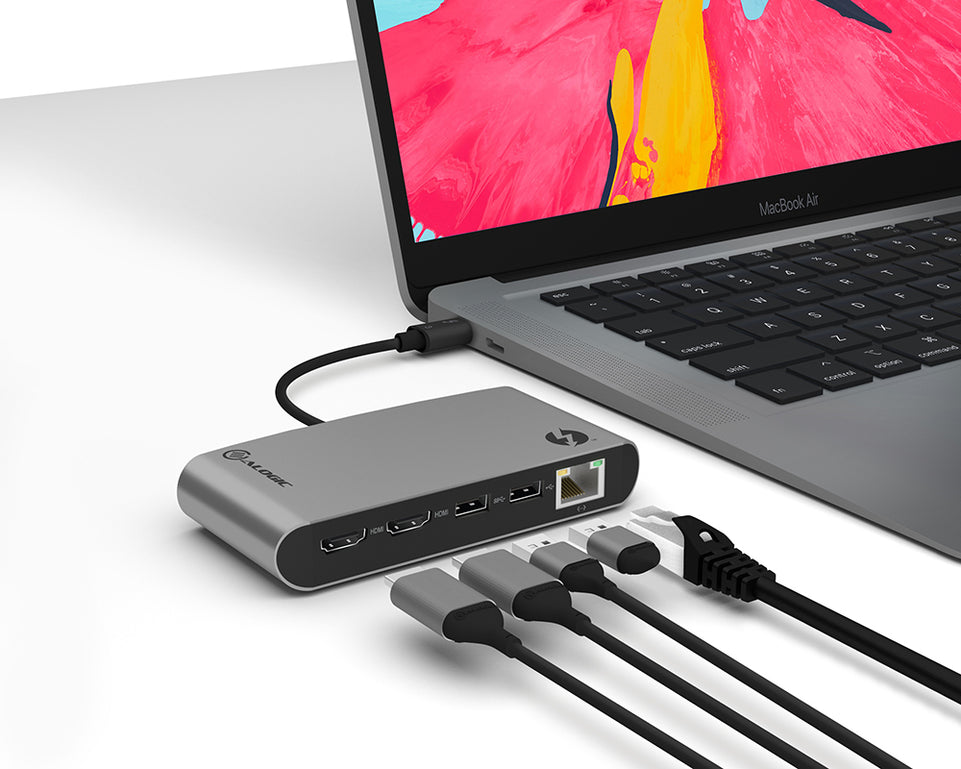 Alogic Dockingstation Thunderbolt 3 Dual Display Portable 4K