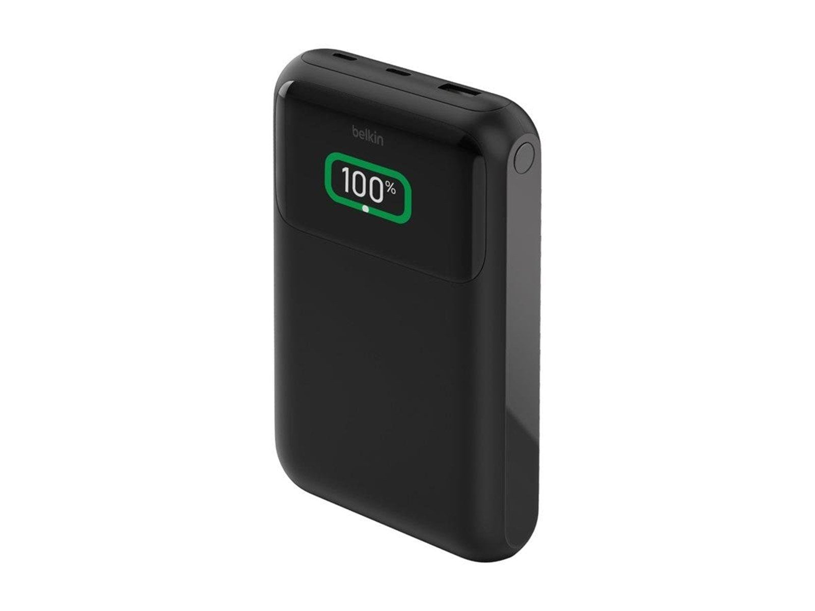 Belkin BoostCharge Pro power bank - 24 pin USB-C USB - 65 Watt Powerbank (Akku) - schwarz - 20000 mAh