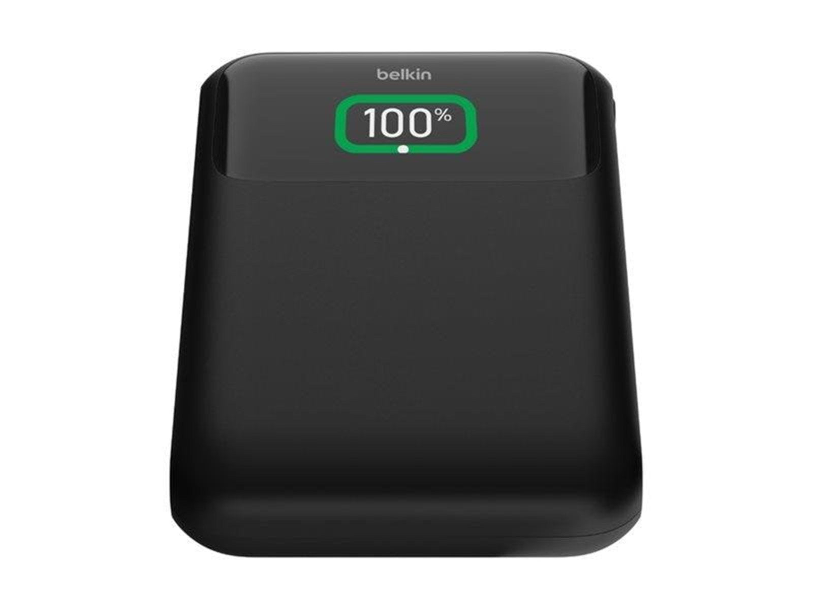 Belkin BoostCharge Pro power bank - 24 pin USB-C USB - 65 Watt Powerbank (Akku) - schwarz - 20000 mAh