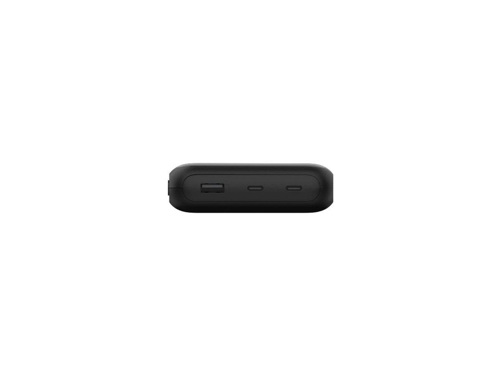 Belkin BoostCharge Pro power bank - 24 pin USB-C USB - 65 Watt Powerbank (Akku) - schwarz - 20000 mAh