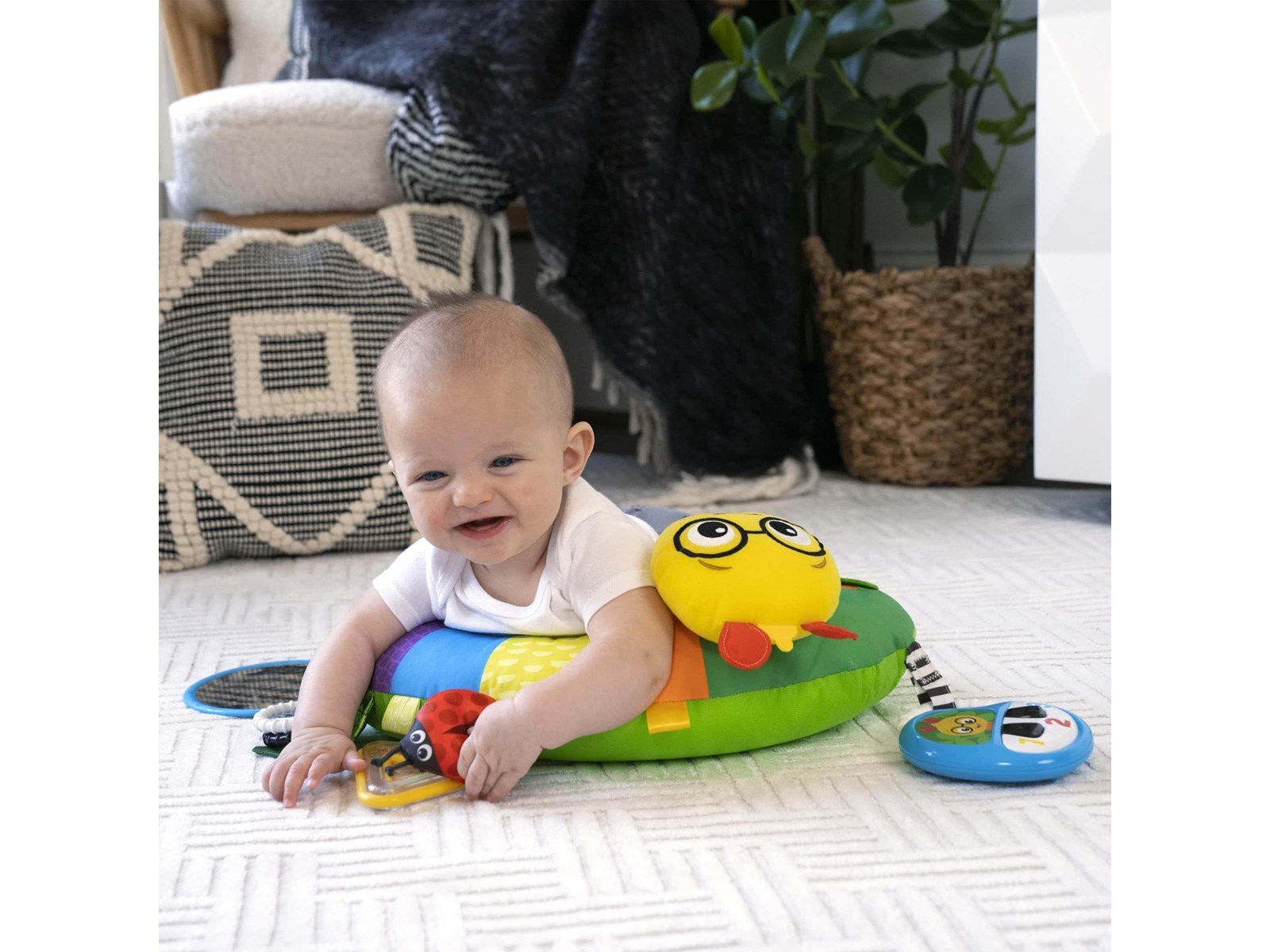 Baby Einstein Cal-a-Pillow™ Tummy Time Activity Pillow