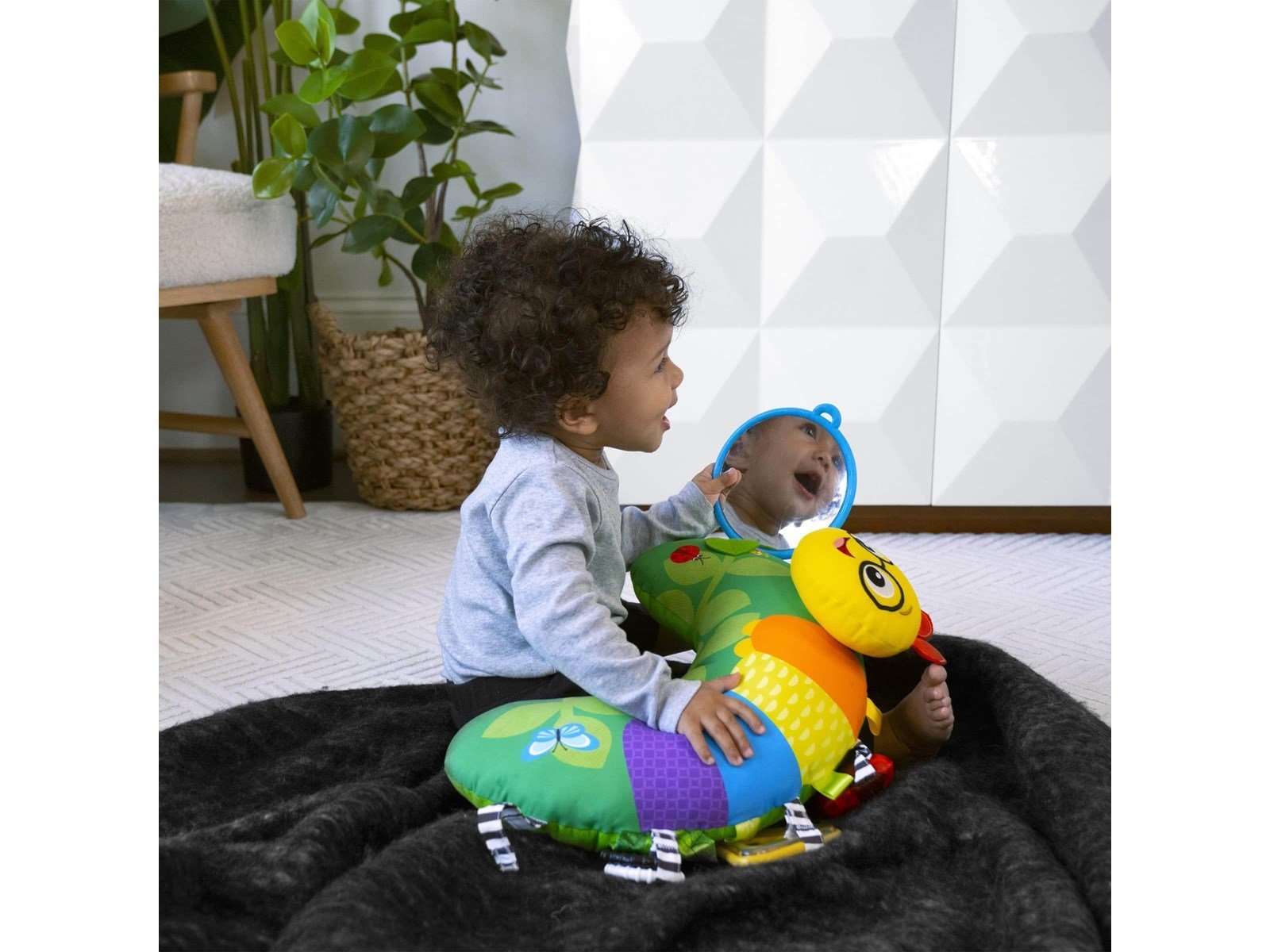 Baby Einstein Cal-a-Pillow™ Tummy Time Activity Pillow