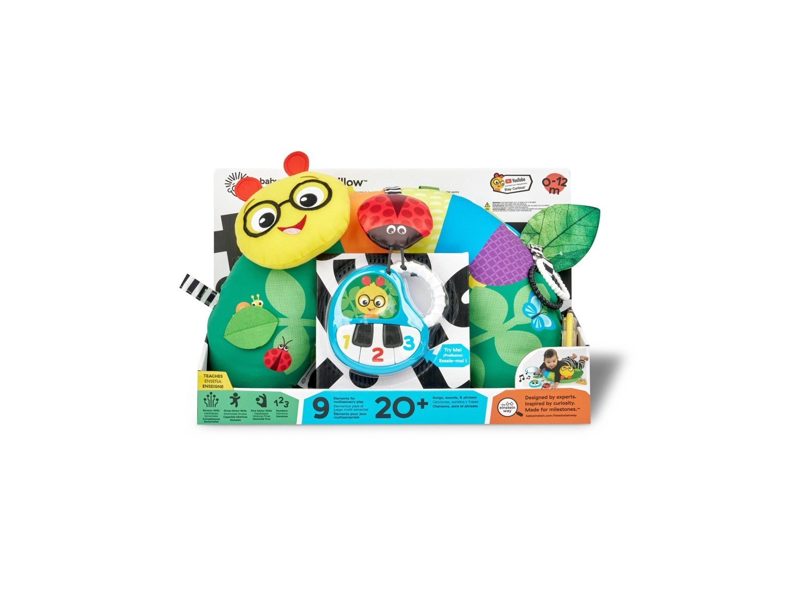 Baby Einstein Cal-a-Pillow™ Tummy Time Activity Pillow
