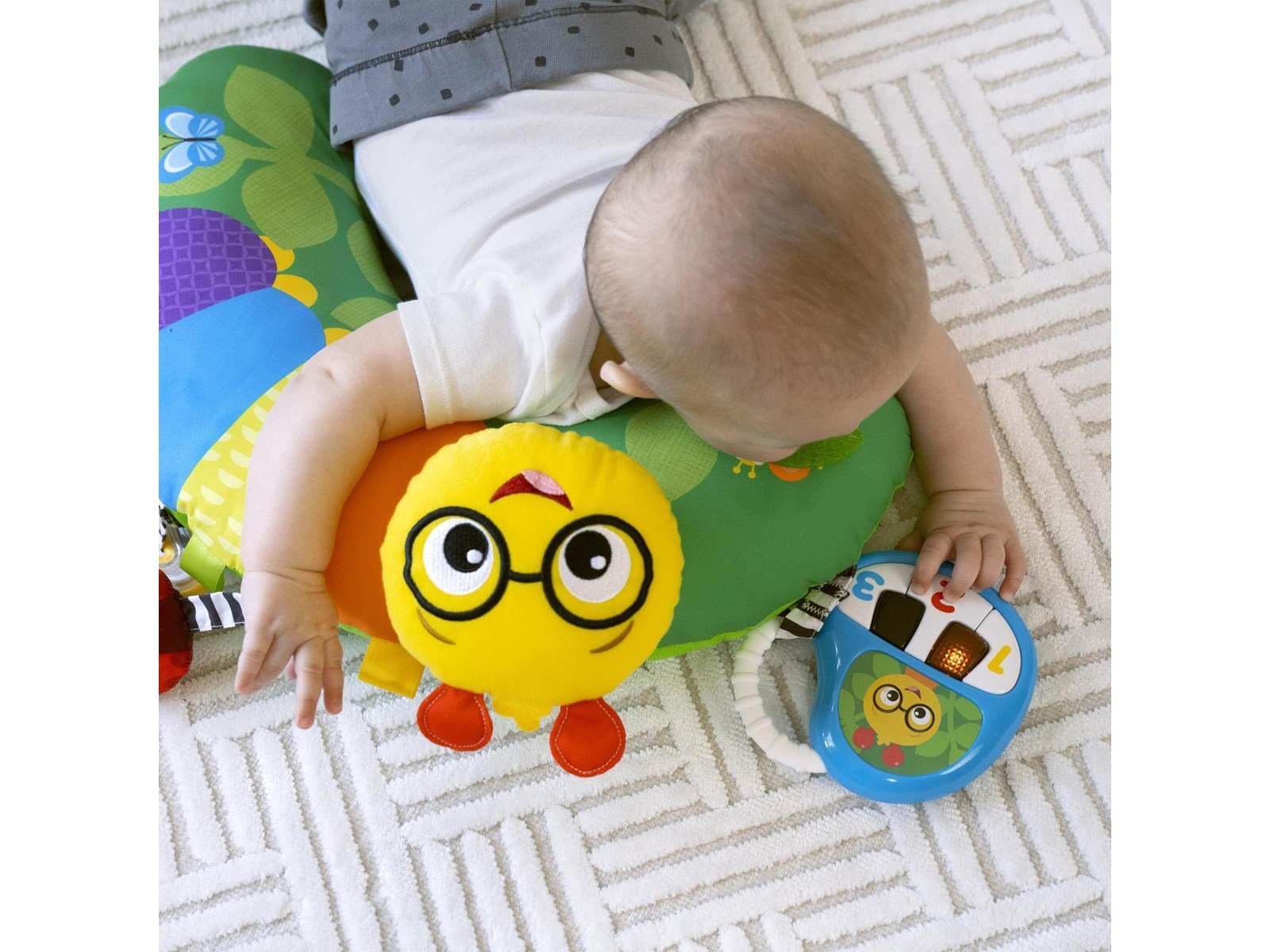 Baby Einstein Cal-a-Pillow™ Tummy Time Activity Pillow