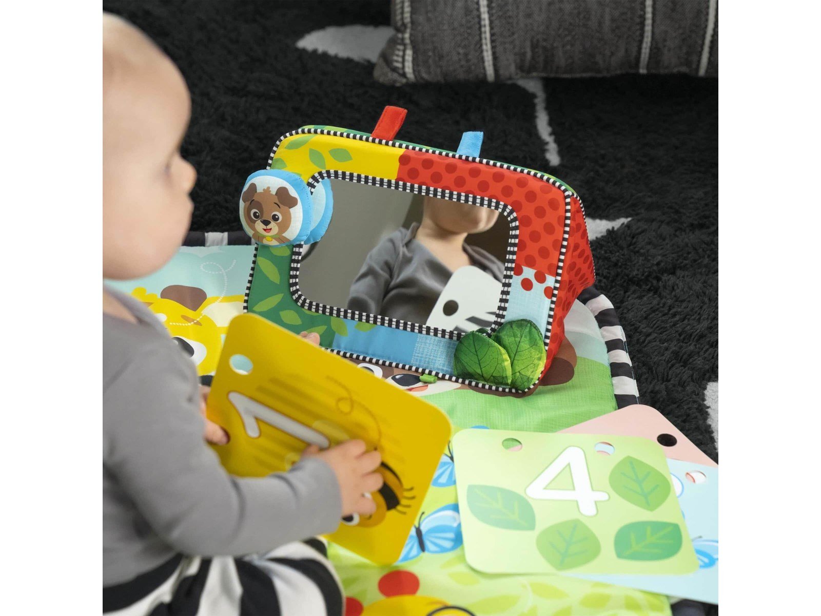 Baby Einstein Discovery Garden™ Tummy Time Mat & Mirror