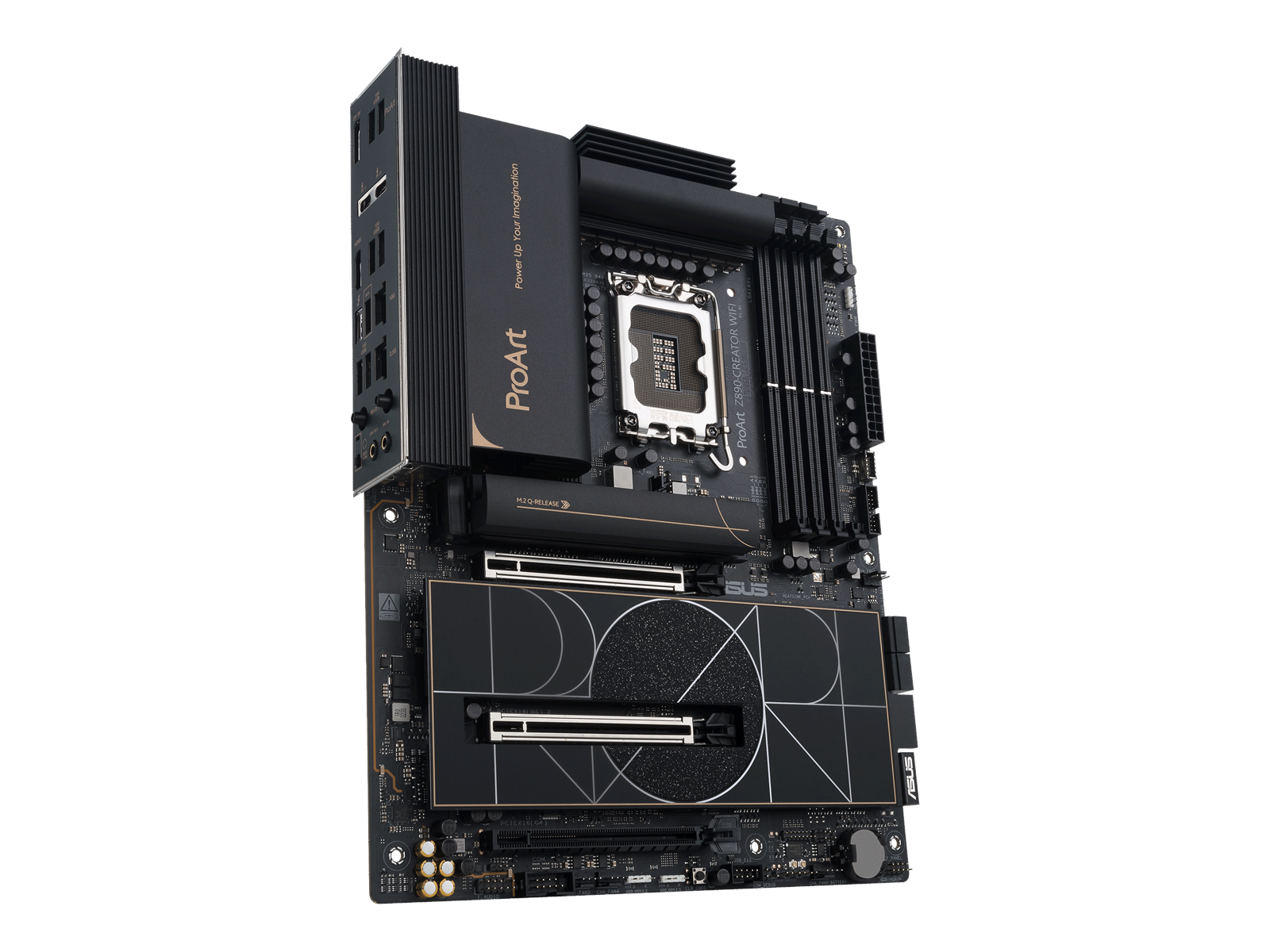 ASUS PROART Z890-CREATOR WIFI Mainboard - Intel Z890 - Intel LGA1851 socket - DDR5 RAM - ATX