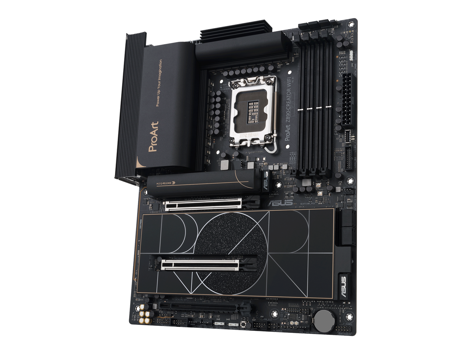 ASUS PROART Z890-CREATOR WIFI Mainboard - Intel Z890 - Intel LGA1851 socket - DDR5 RAM - ATX