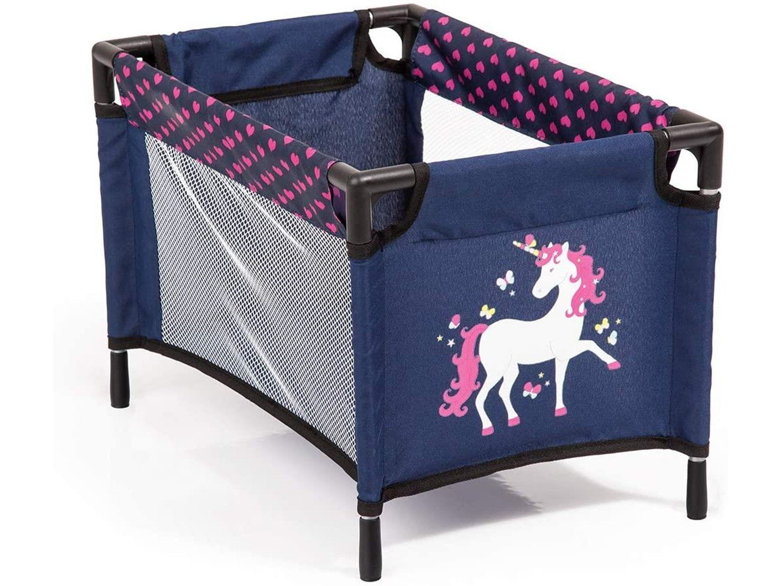 Bayer Design Doll's Pram Mega Set - Navy Unicorn