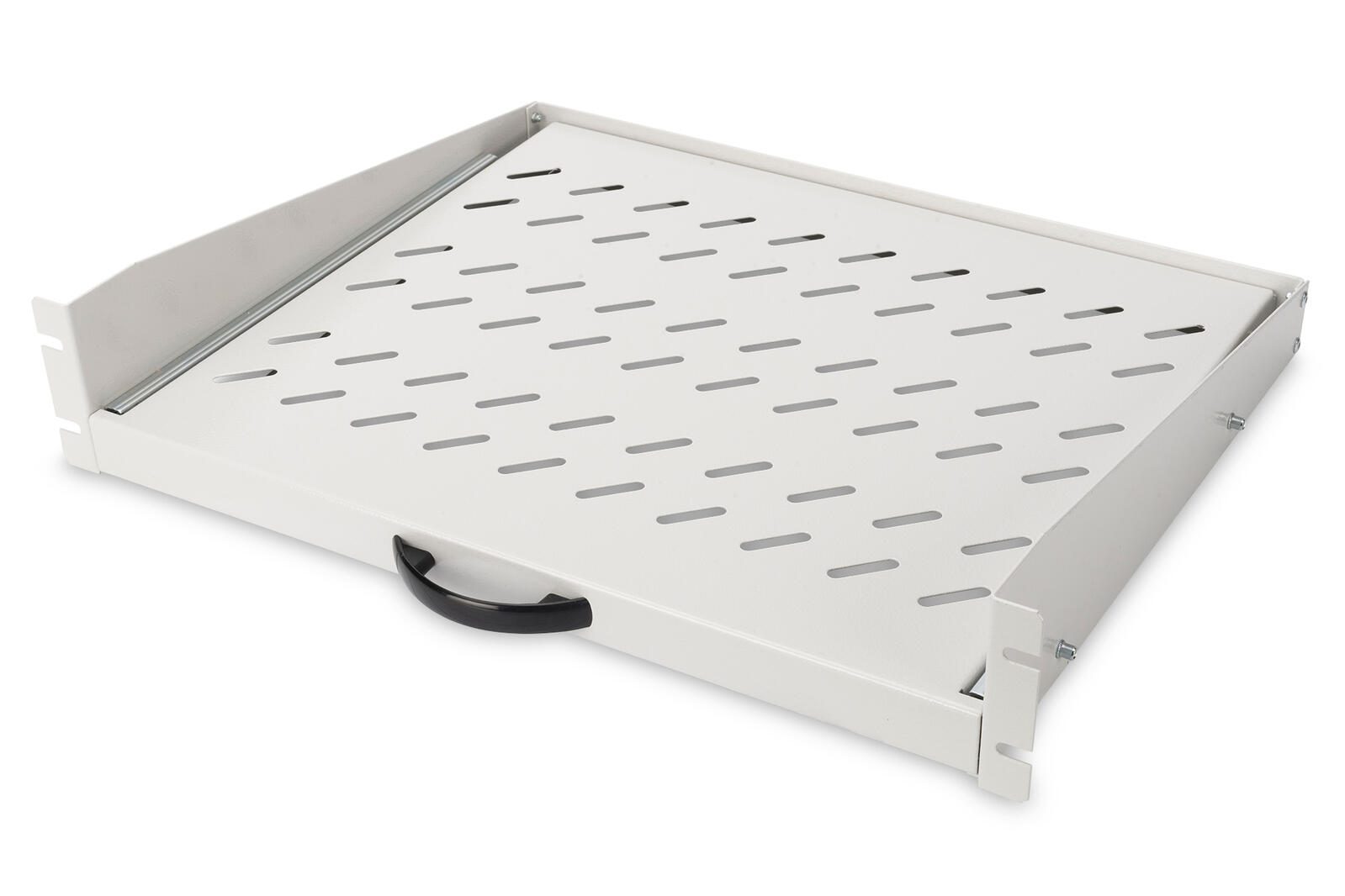 Digitus Fachboden 19'-Schränke ausziehbar ab 450mm Tiefe bis 30kg 2HE RAL7035 grau