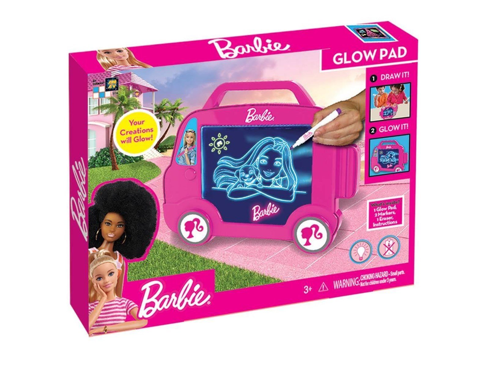 Barbie Drawing Board - Glow Pad