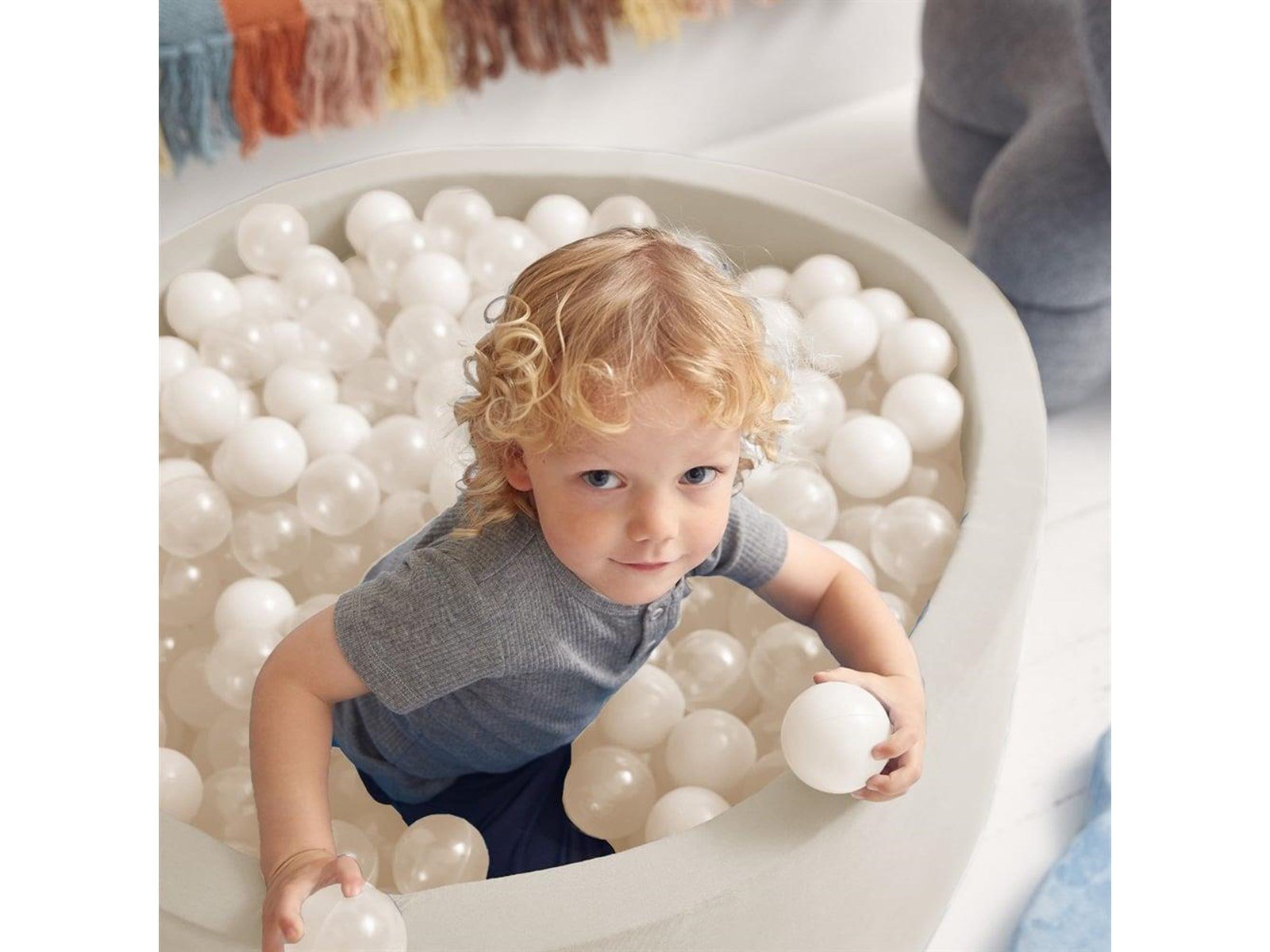 Babytrold Ball Pit with Balls - Sand