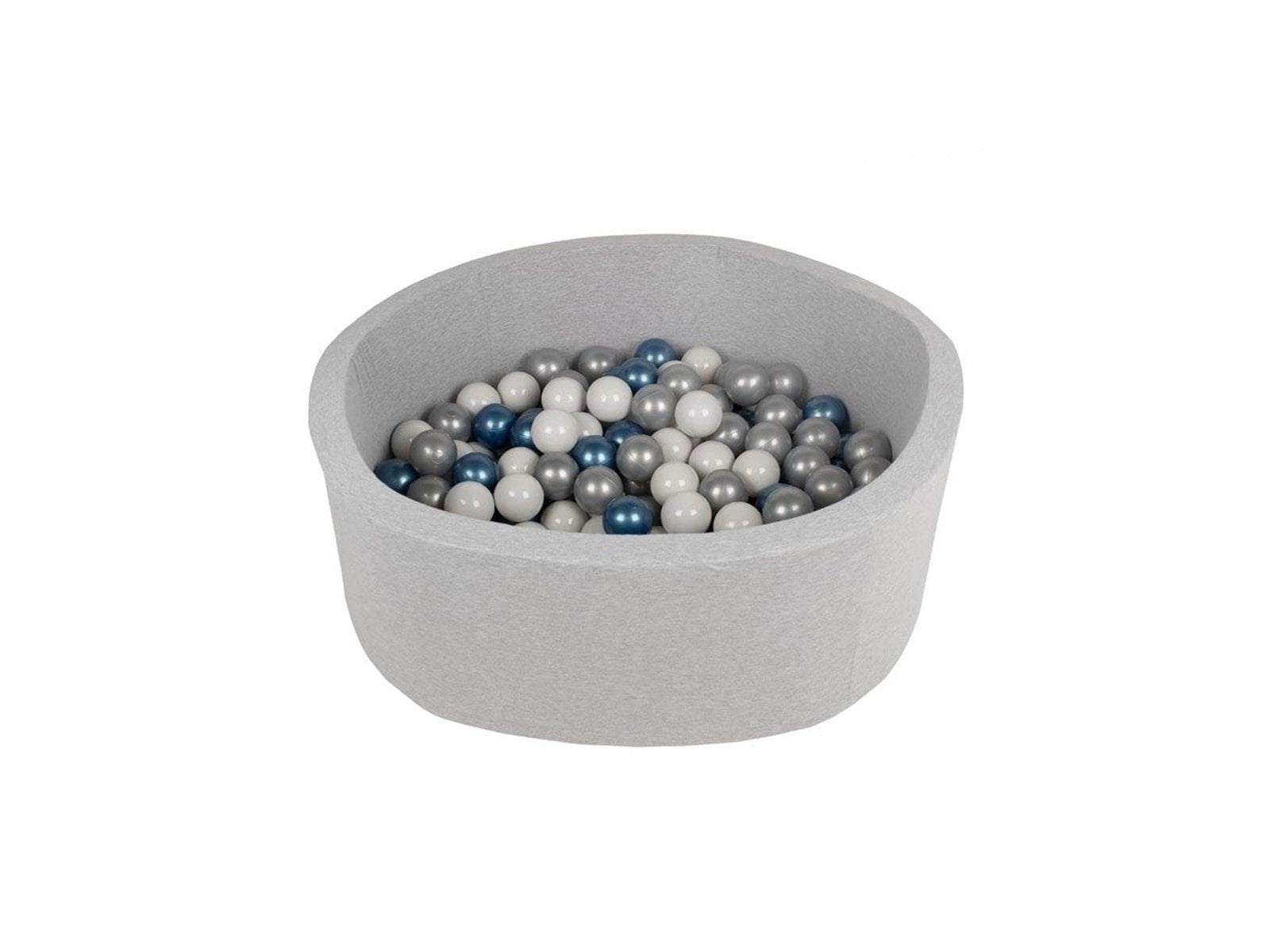 Babytrold Ball Pit with Balls - Grey