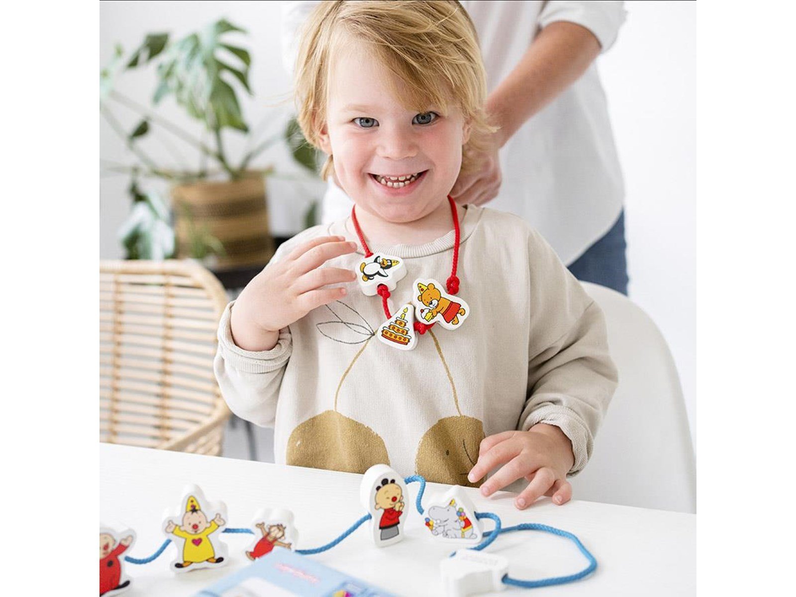 Bambolino Toys Bumba Wooden Stringing Beads