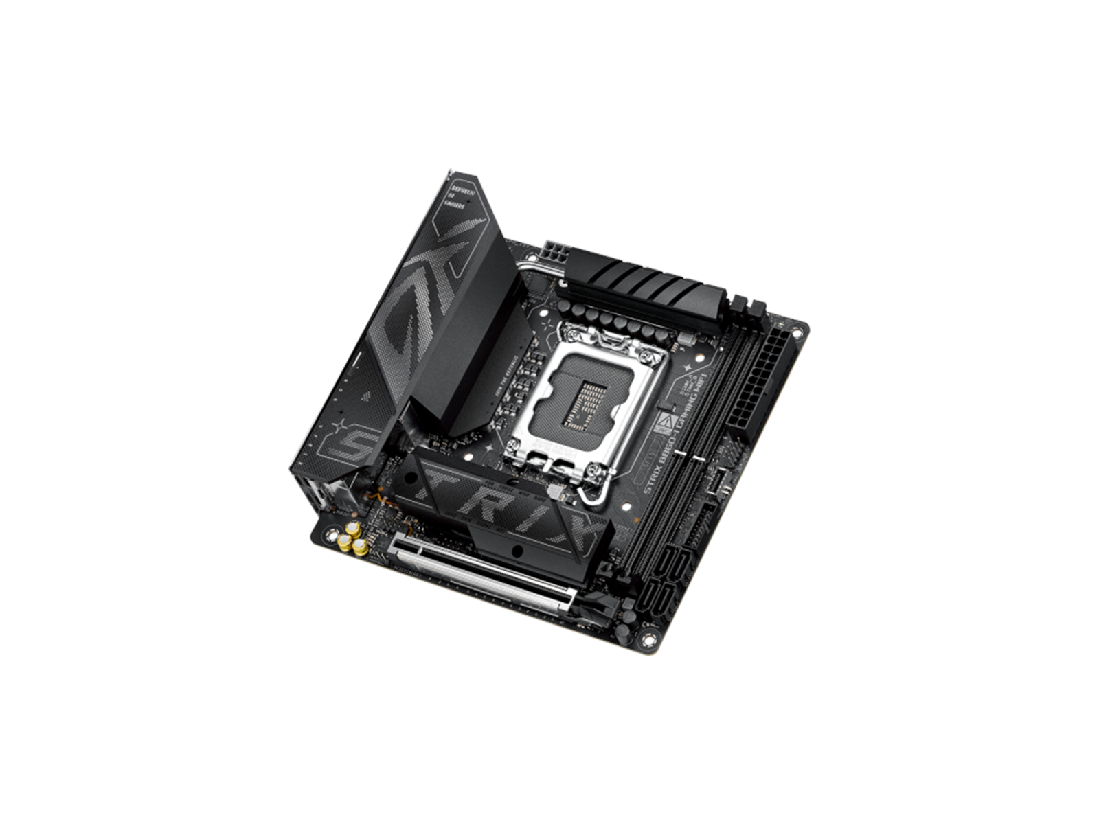 ASUS ROG STRIX B860-I GAMING WIFI Mainboard - Intel B860 - Intel LGA1851 socket - DDR5 RAM - Mini-ITX